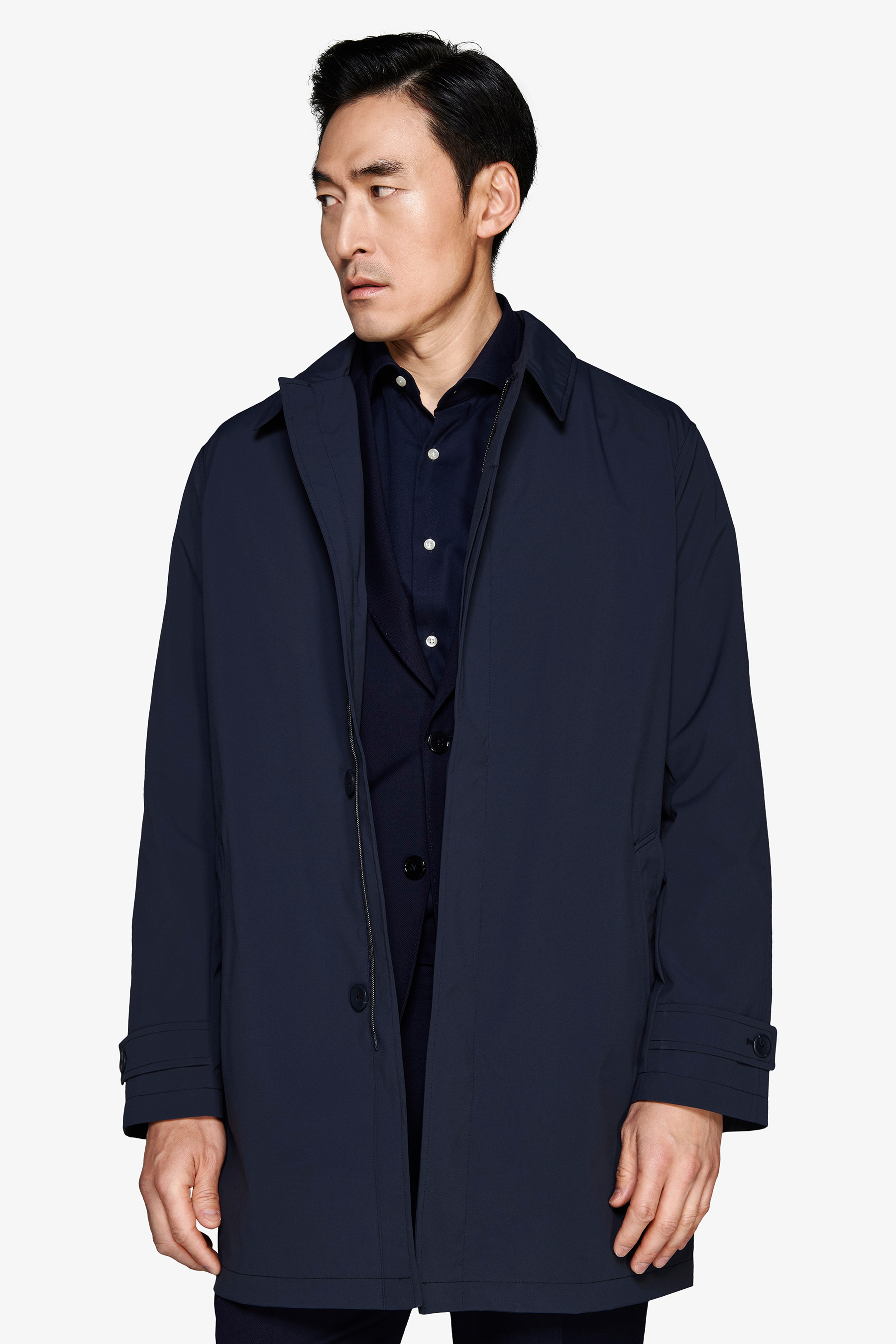Trench tecnico blu-Dan John