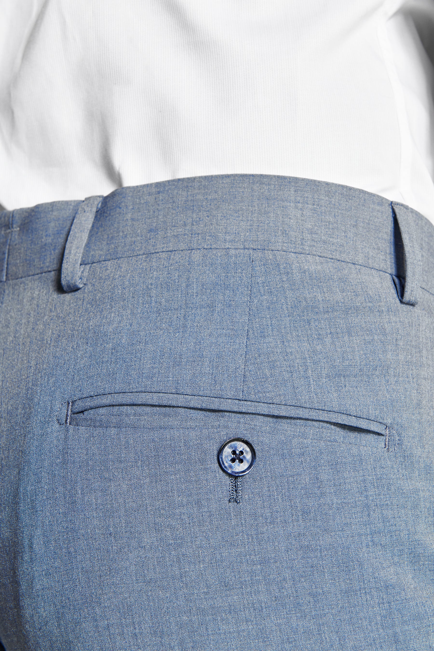 Pantaloni tela melange avion