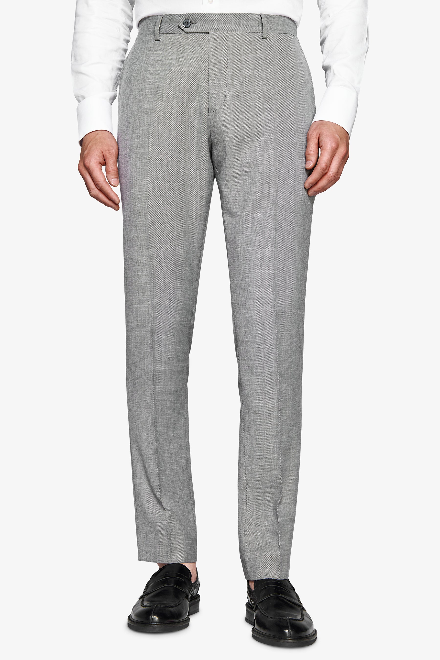 Pantaloni in grisaglia grigi