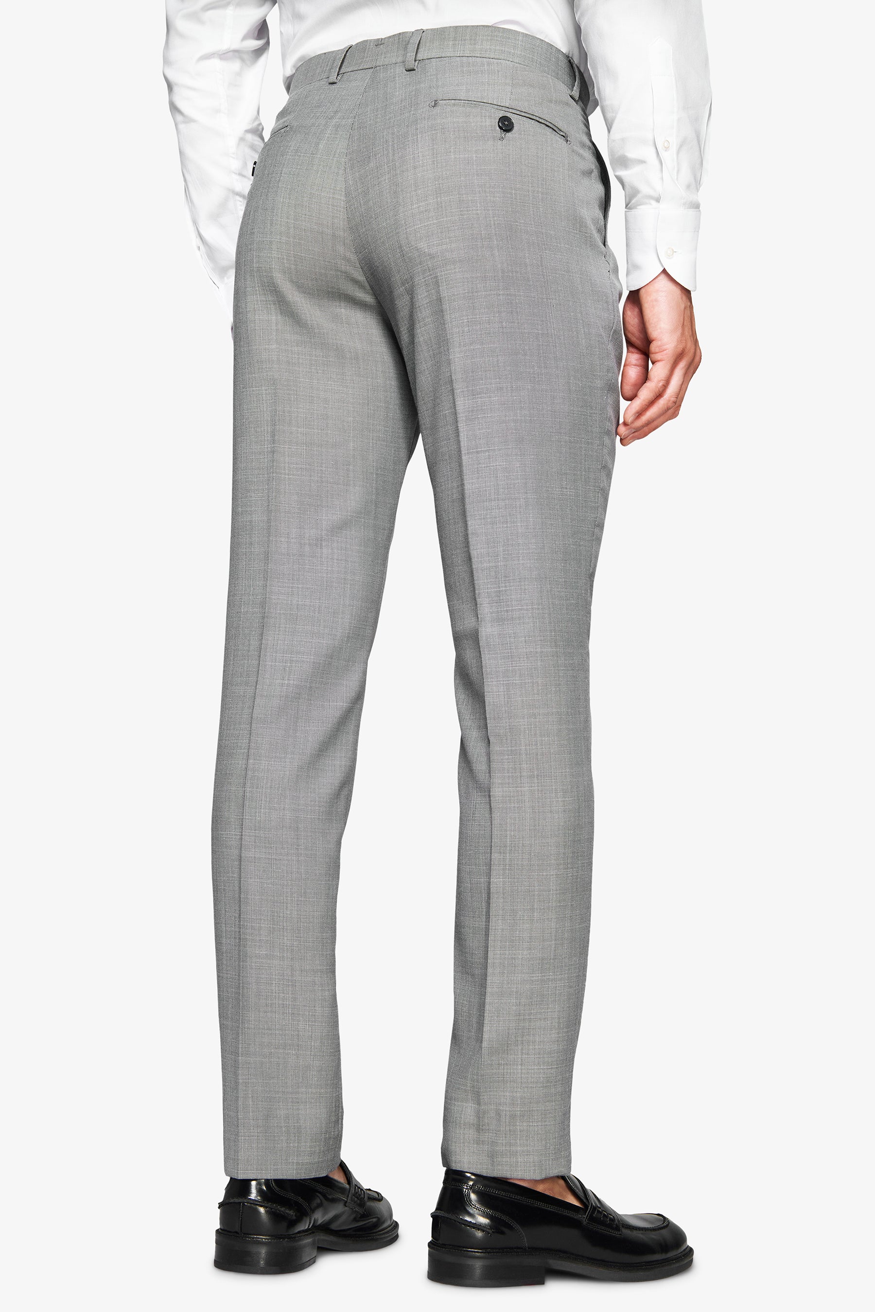 Pantaloni in grisaglia grigi