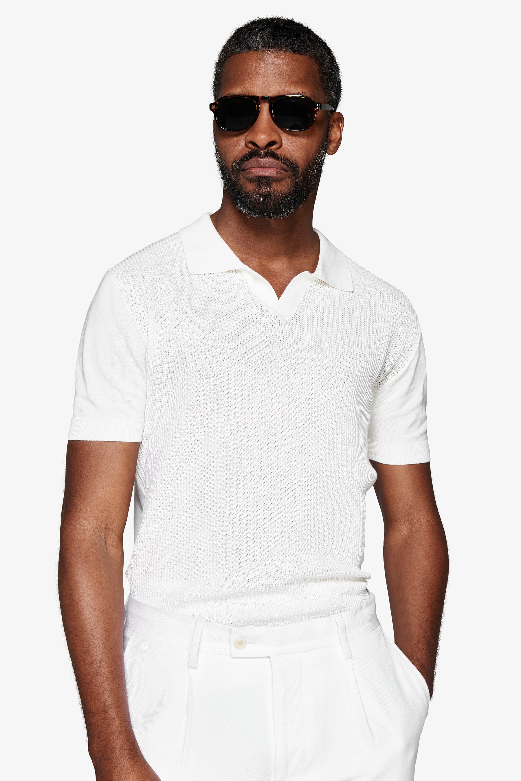 Polo armaturata panna