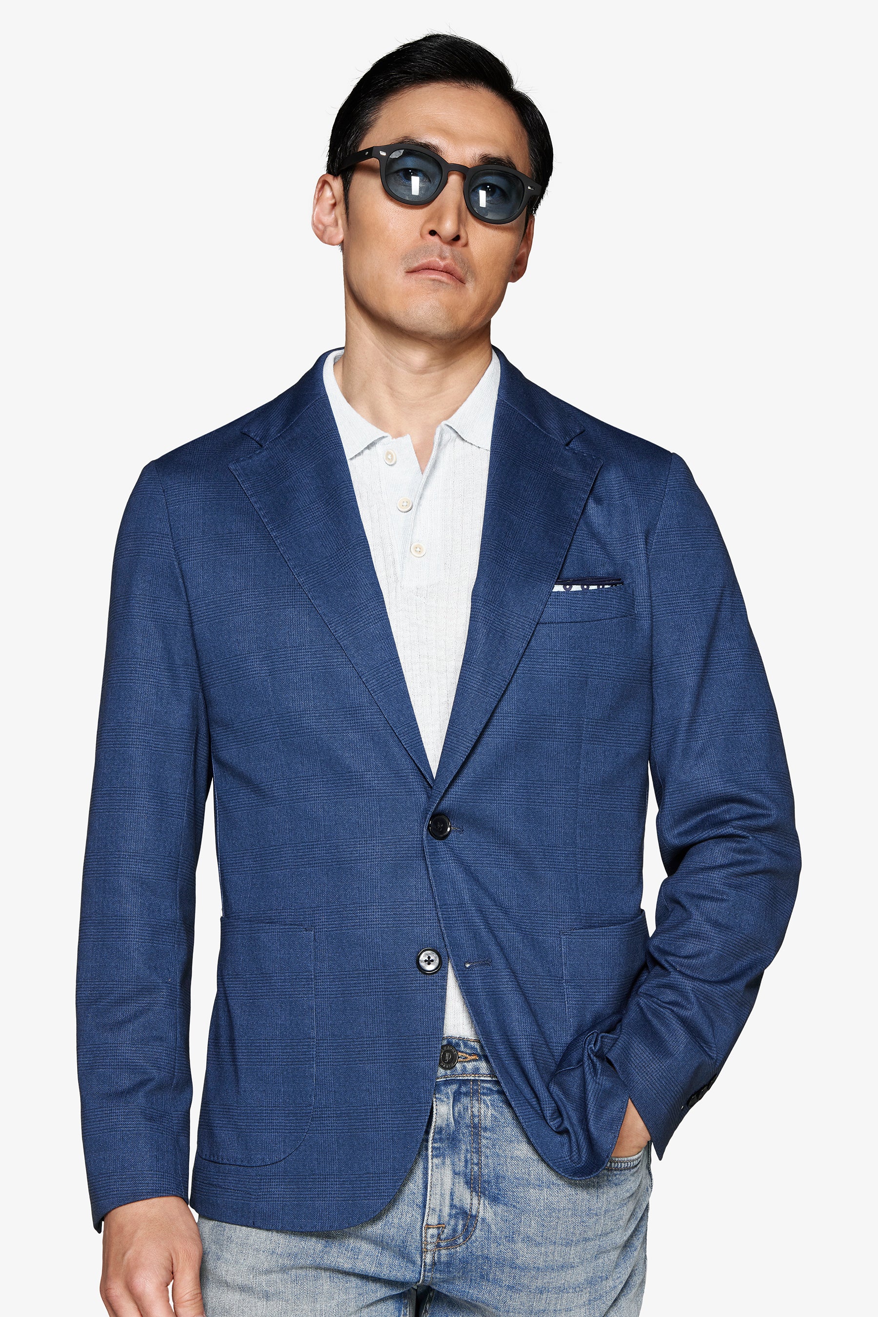 Giacca jersey galles avion