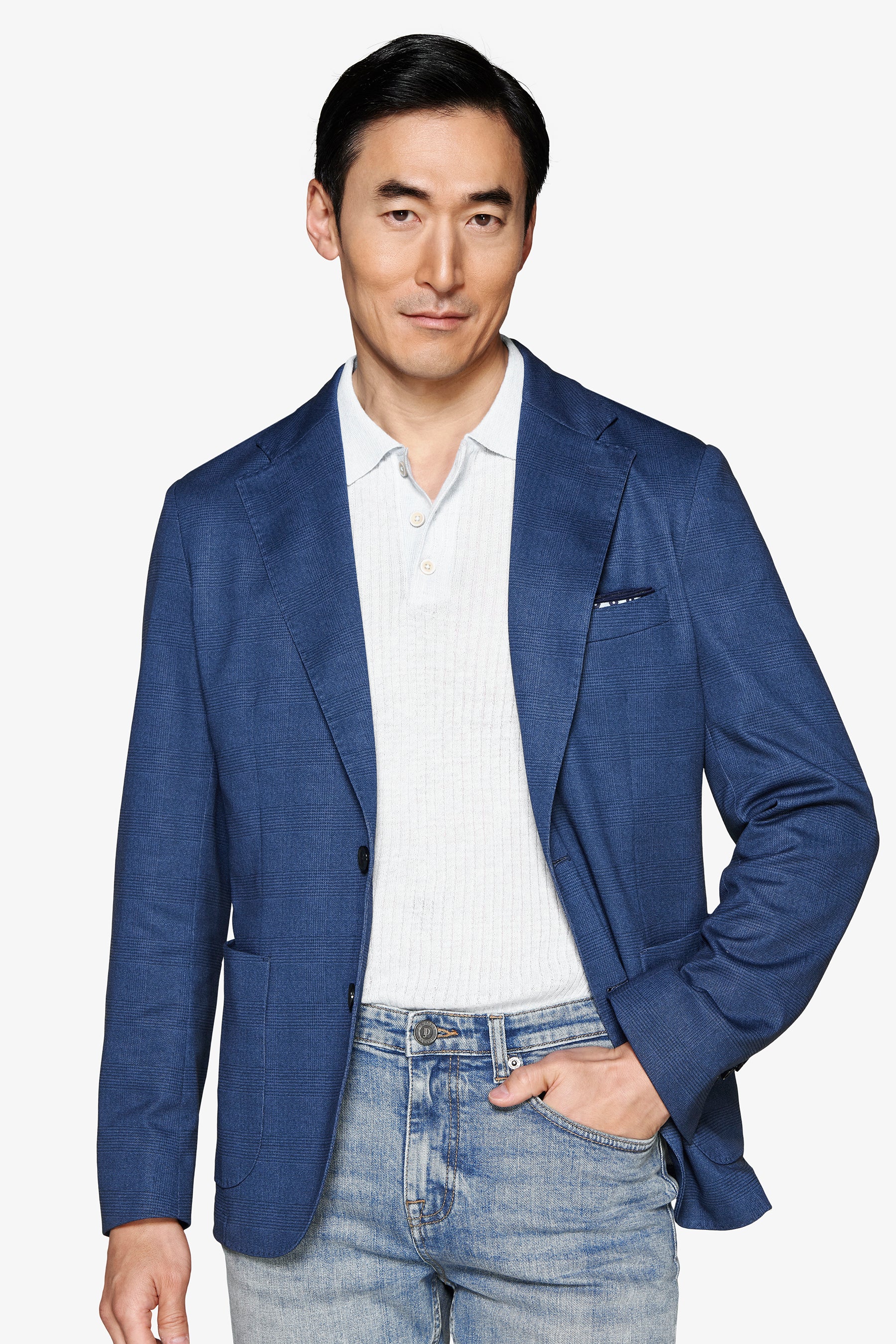 Giacca jersey galles avion