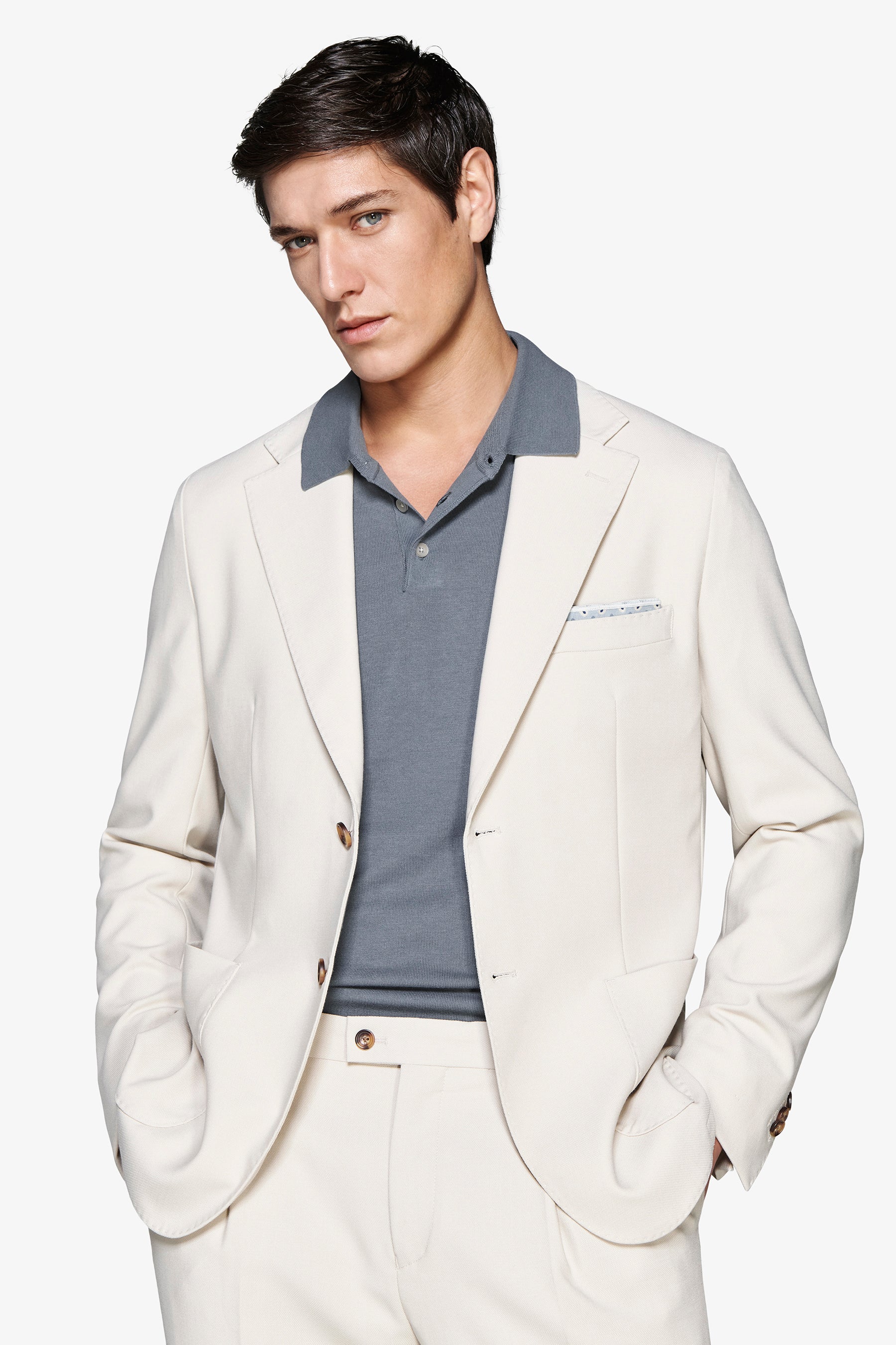 Giacca tela armaturata sabbia