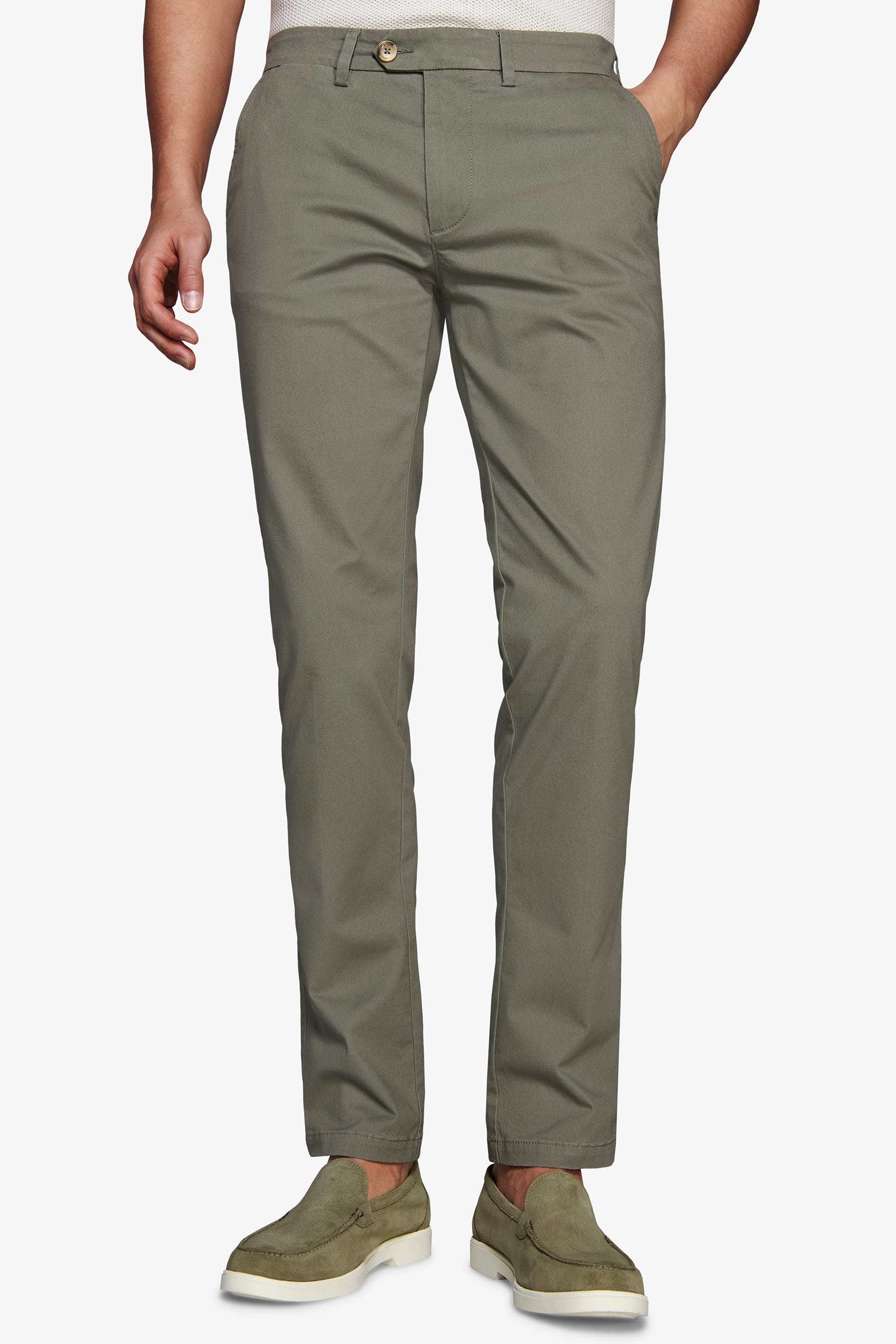 Pantaloni chino verdi-Dan John