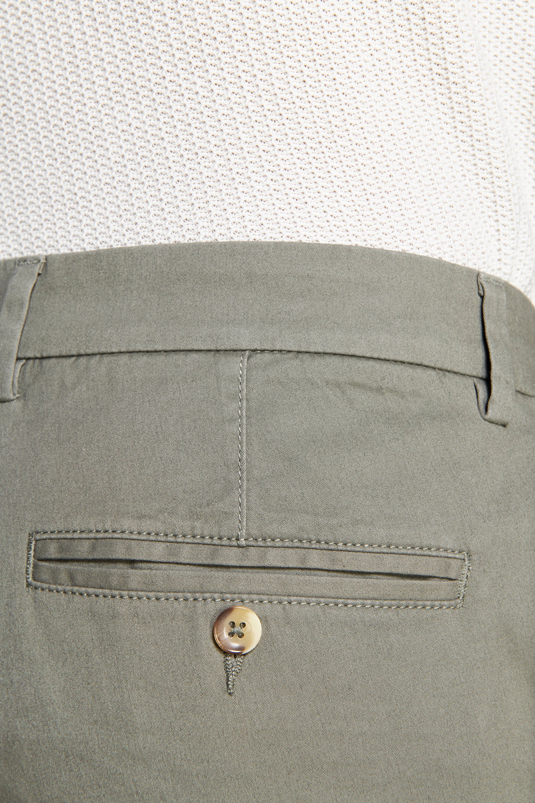 Pantaloni chino verde