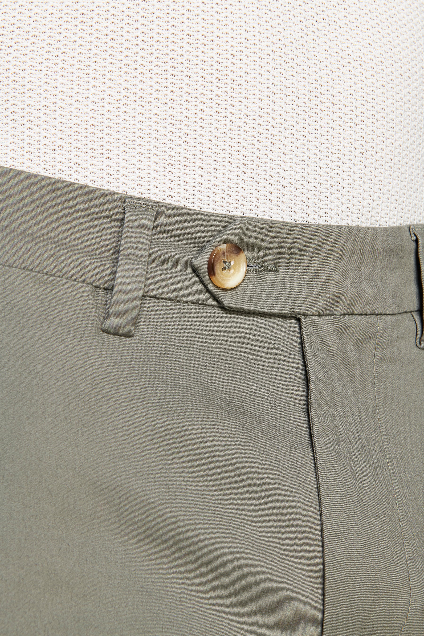 Pantaloni chino verde