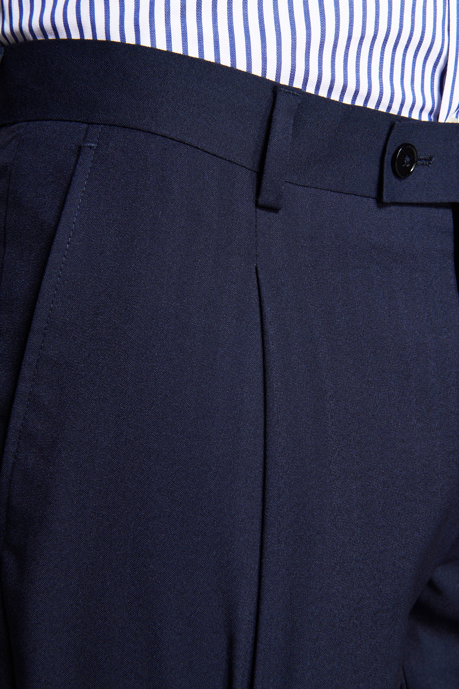 Pantalón Herringbone azul