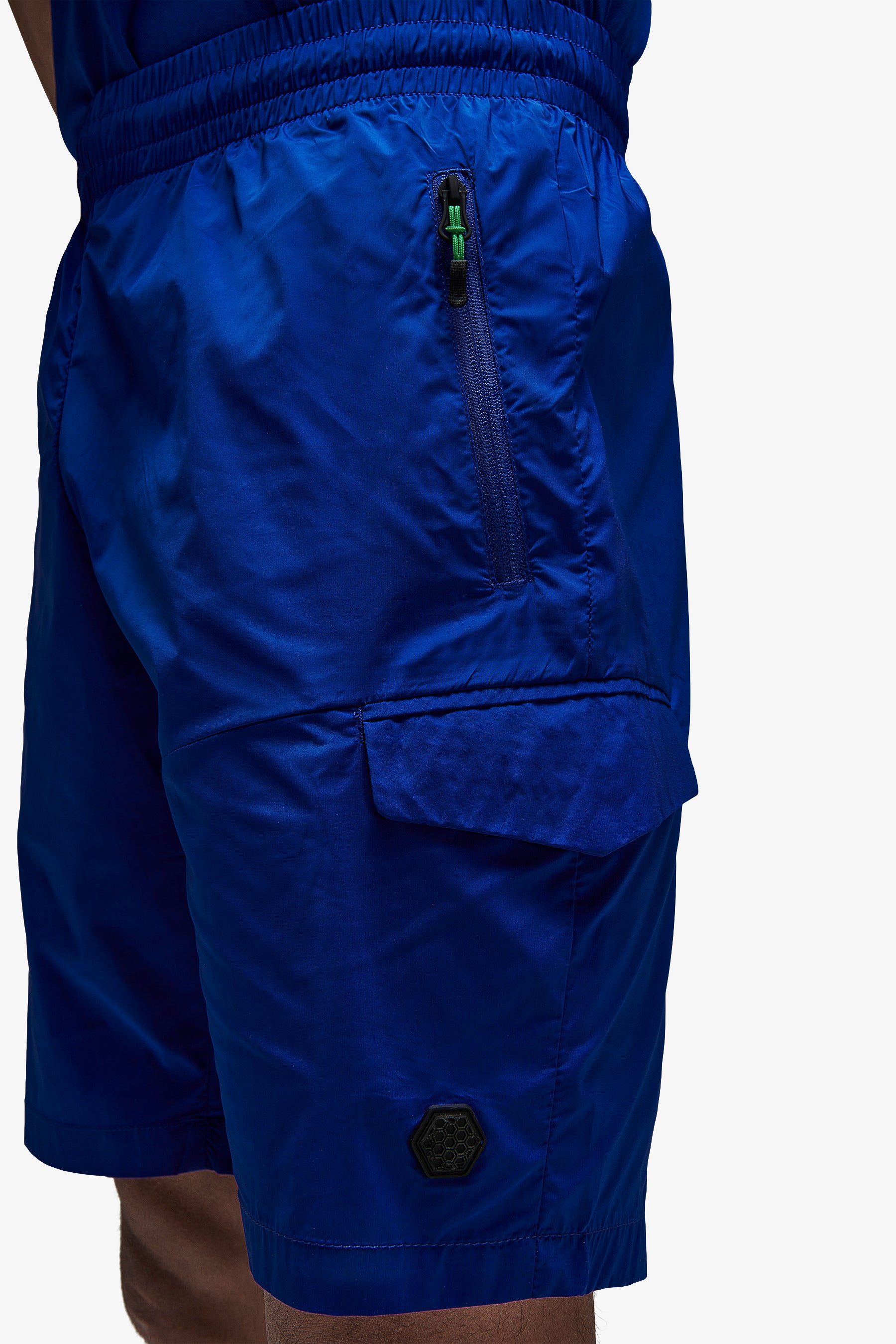 DNJ Royal Technical Bermuda Shorts With Large Pocket