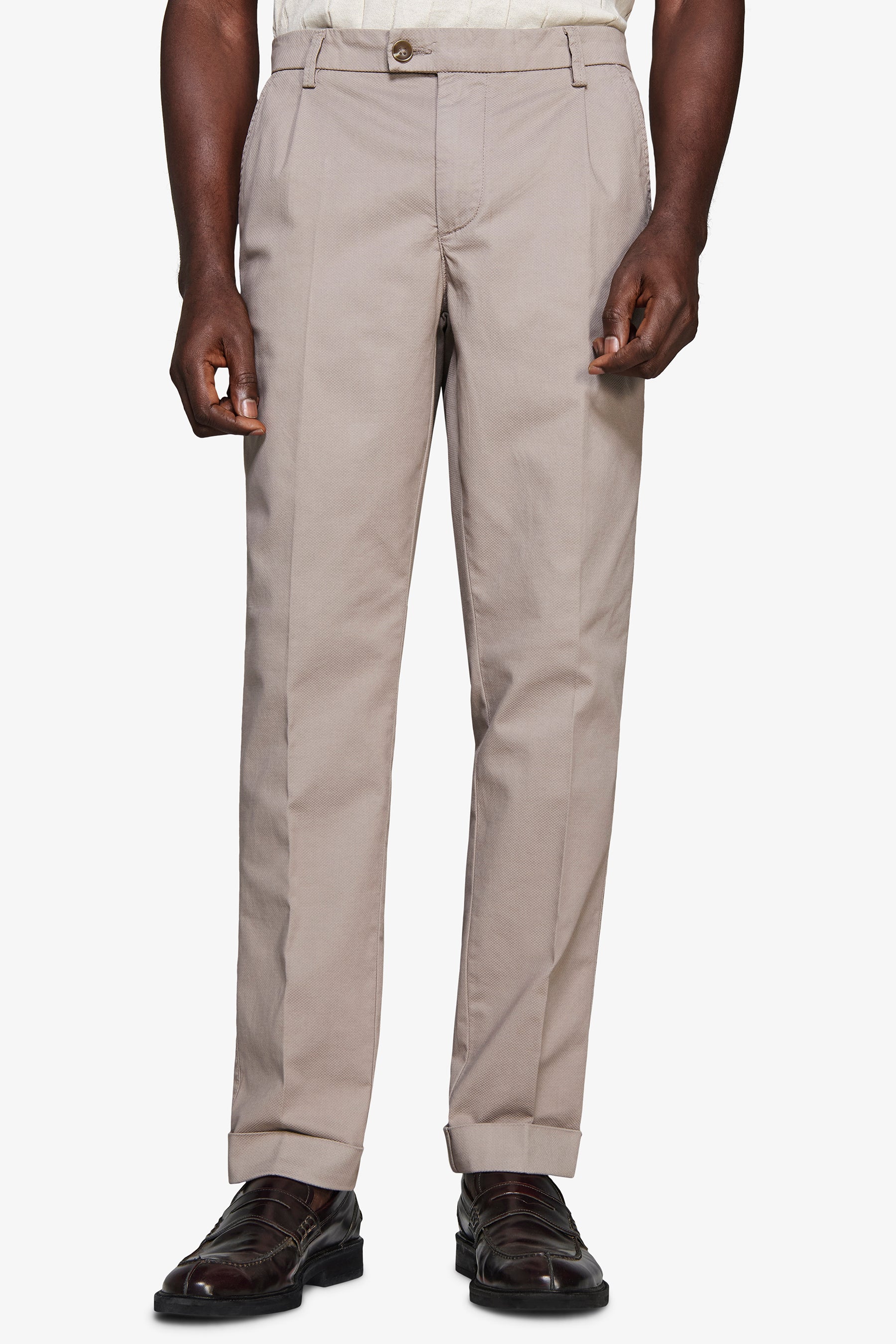 Hose verstärkt in Taupe