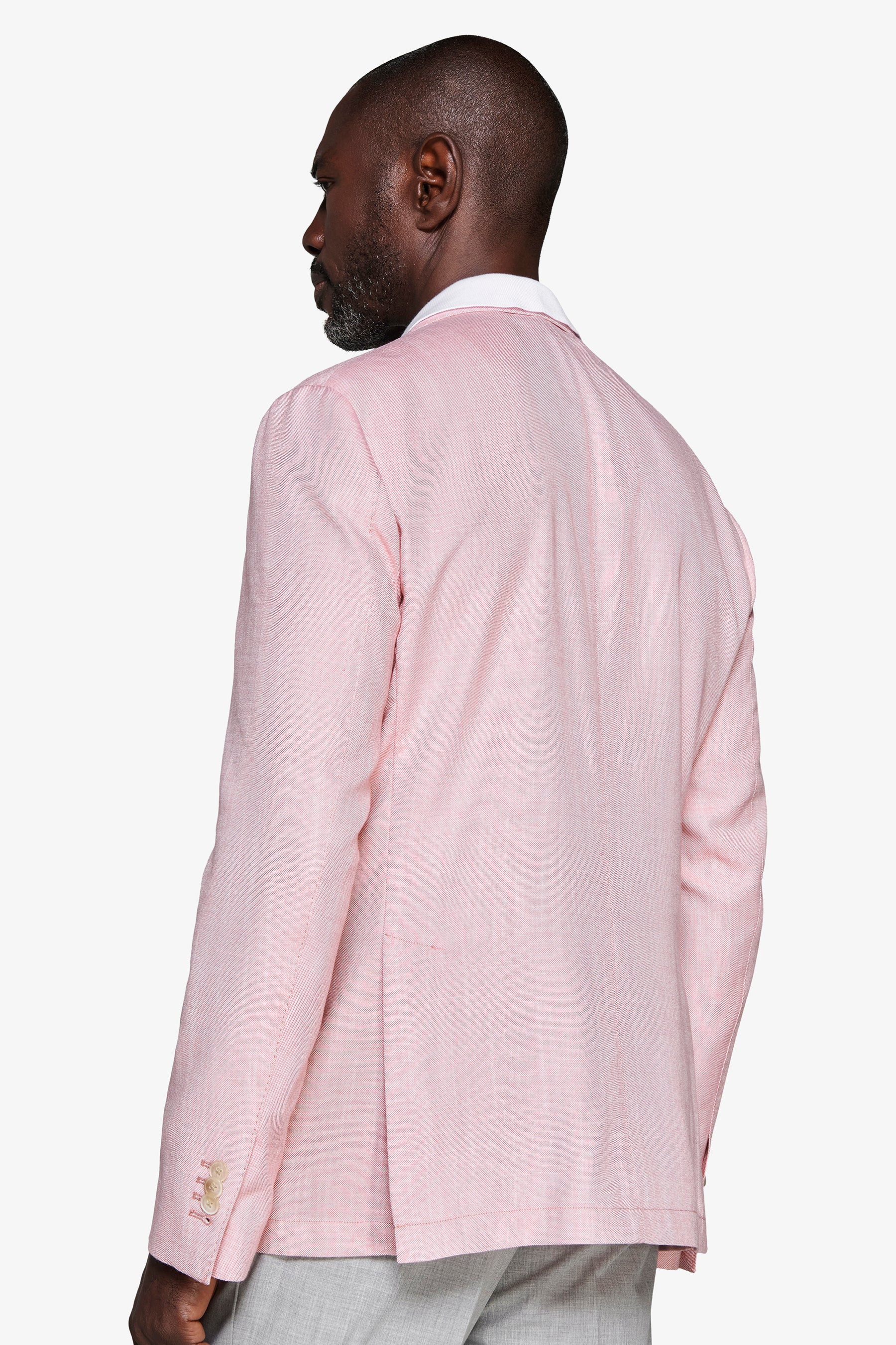 Giacca armaturata rosa