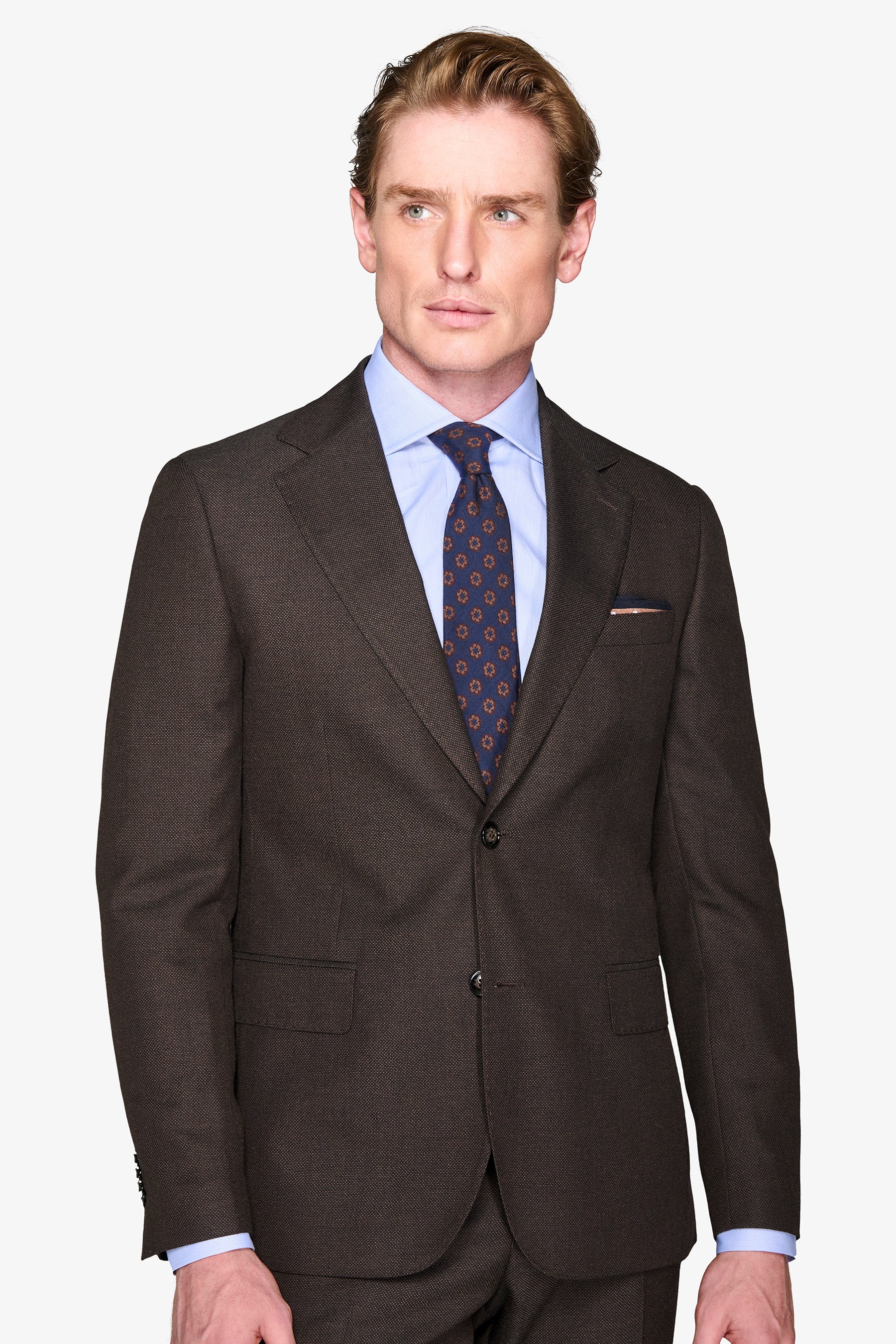 Abito occhio di pernice moro-Dan John