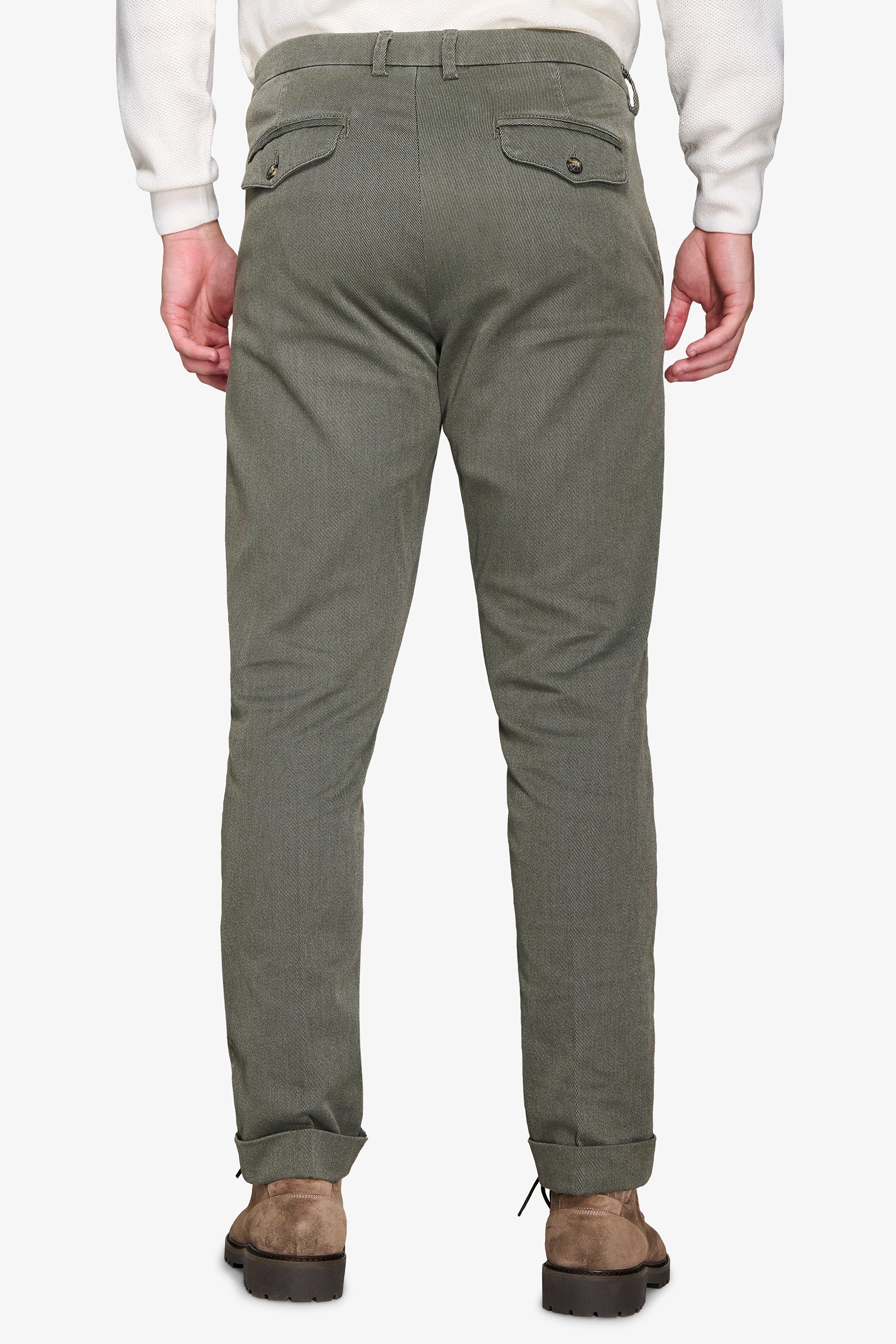 Pantaloni cavalry verde-Dan John