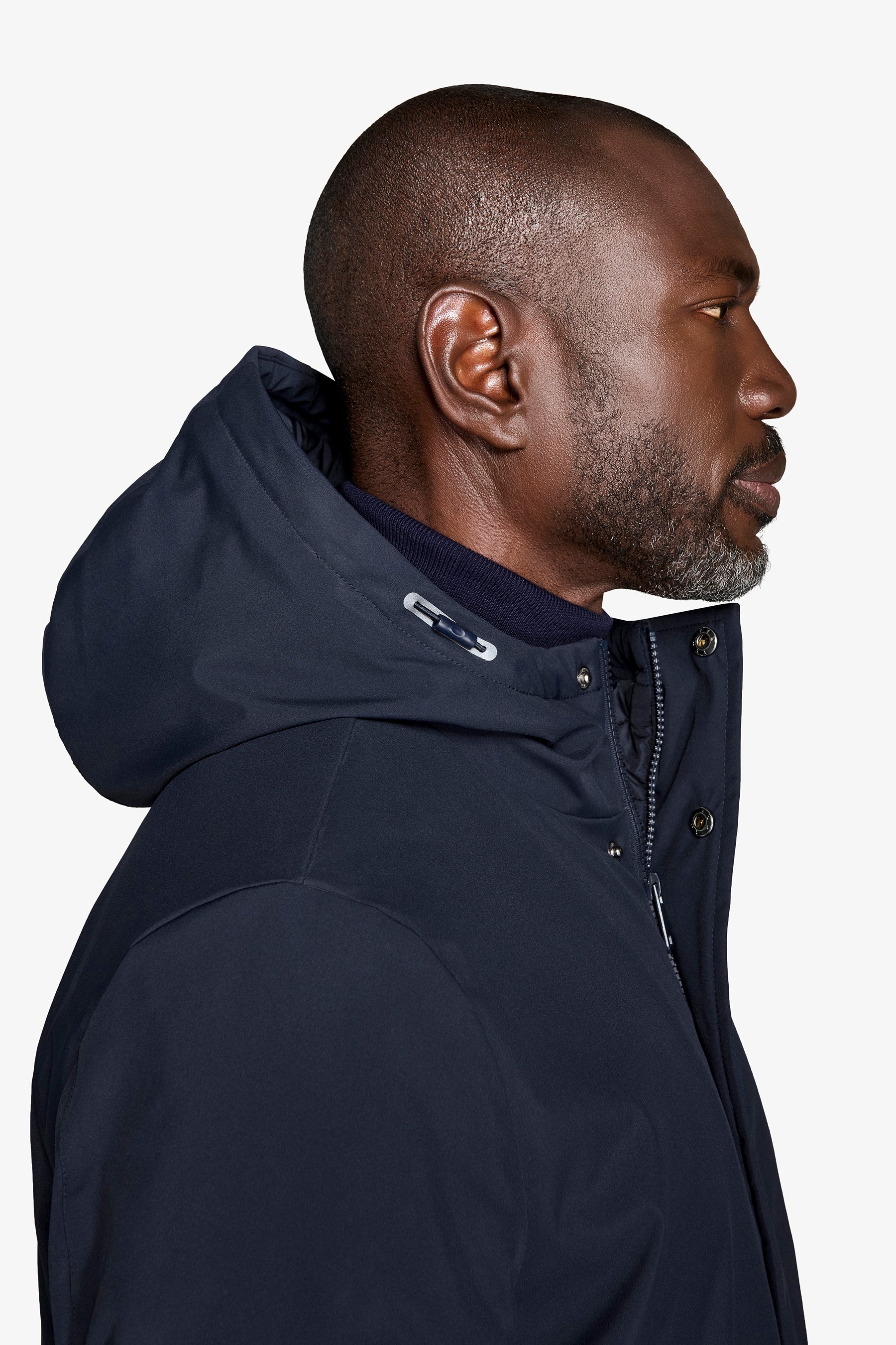 Giubbotto caban blu-Dan John