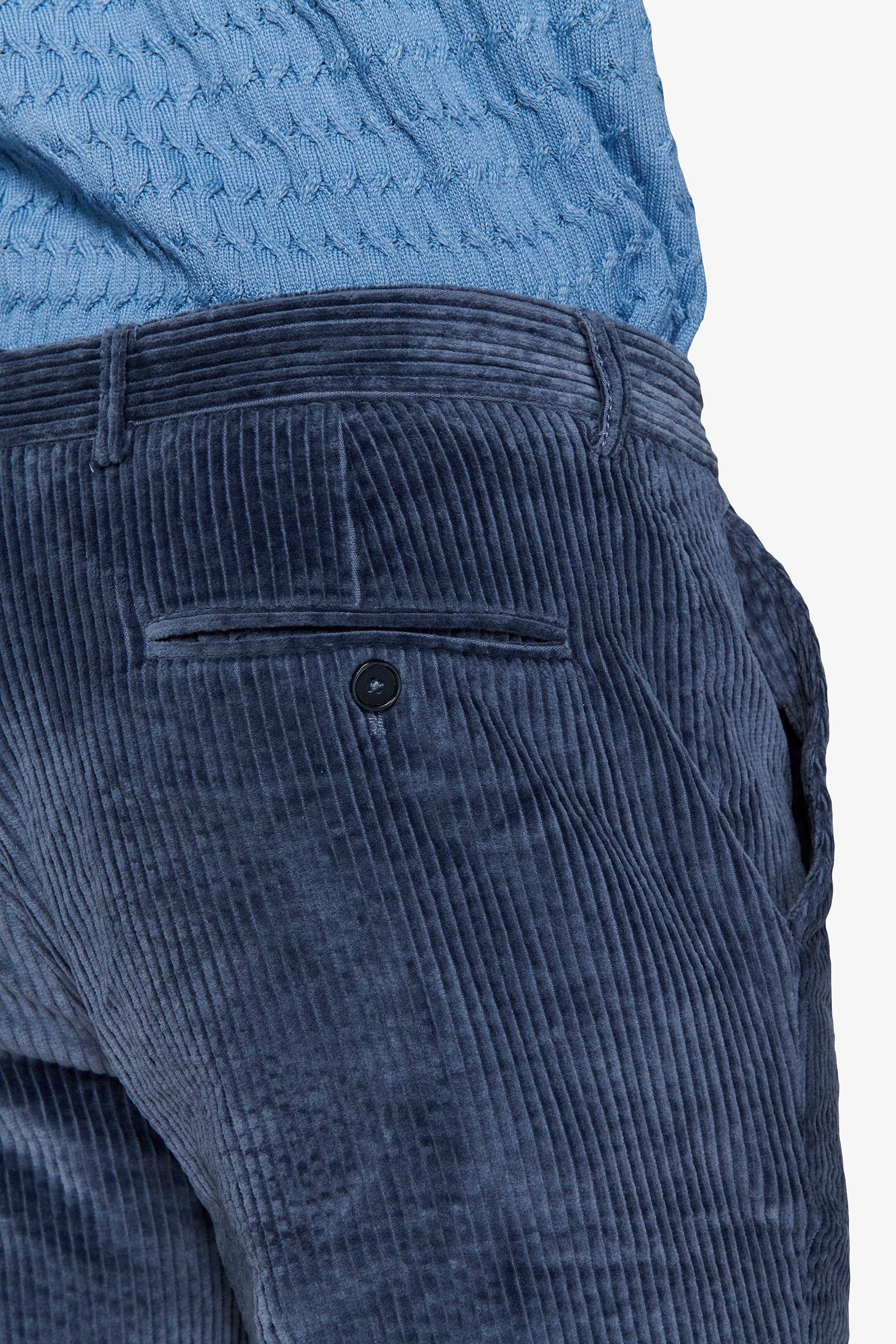 Pantalone da abito in velluto avion-Dan John