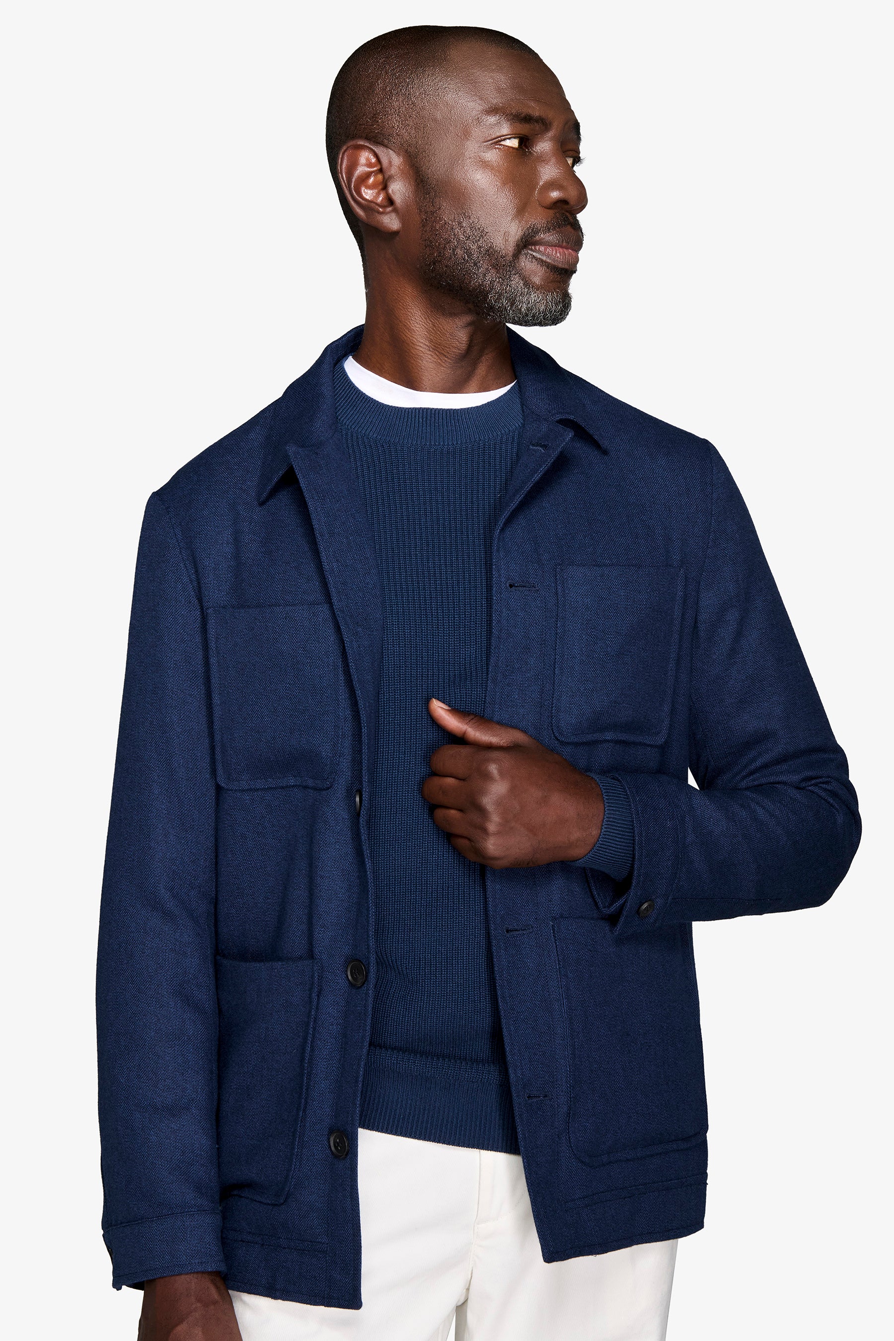 Overshirt melange avion-Dan John