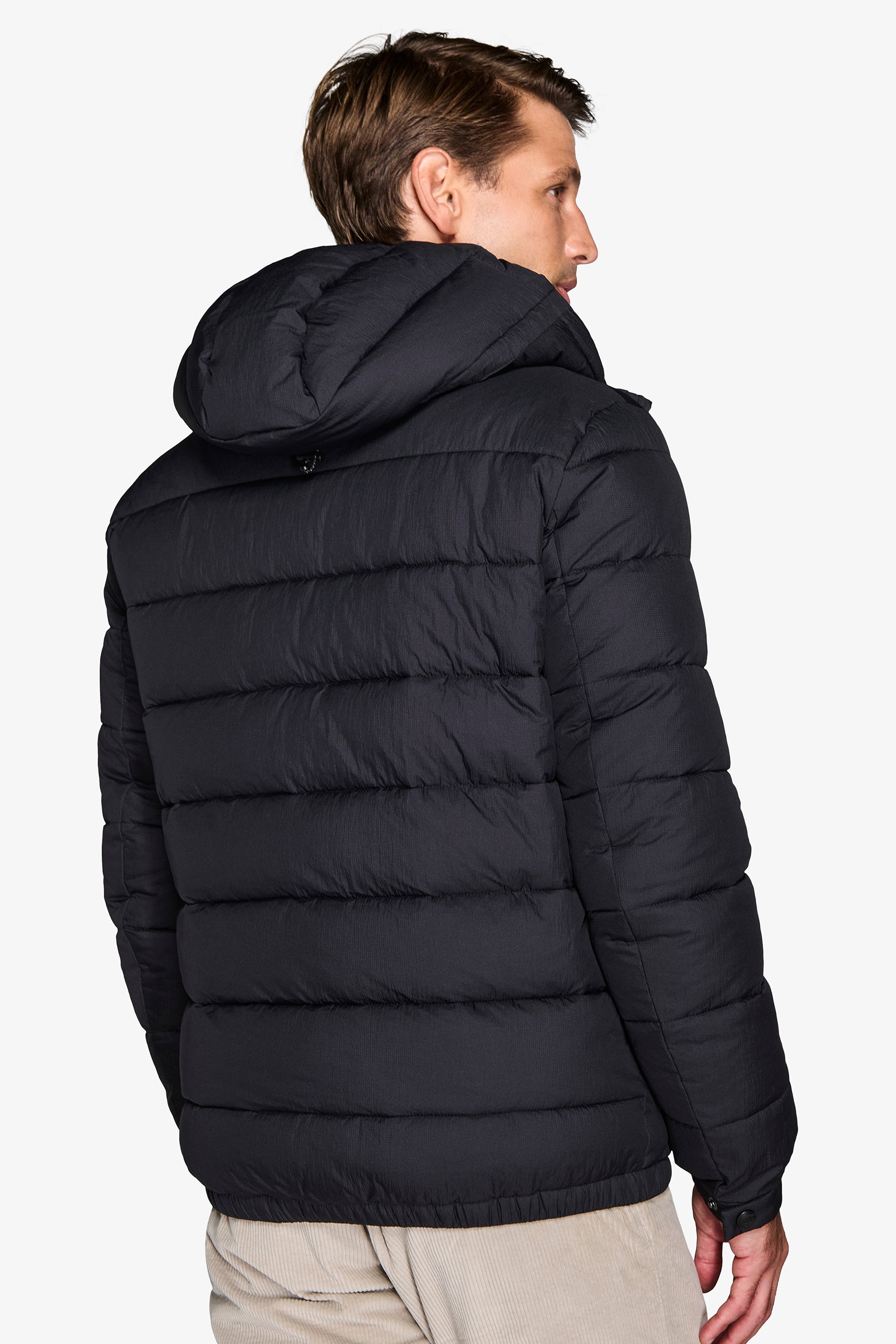 Piumino trapuntato blu "Ready"-Dan John