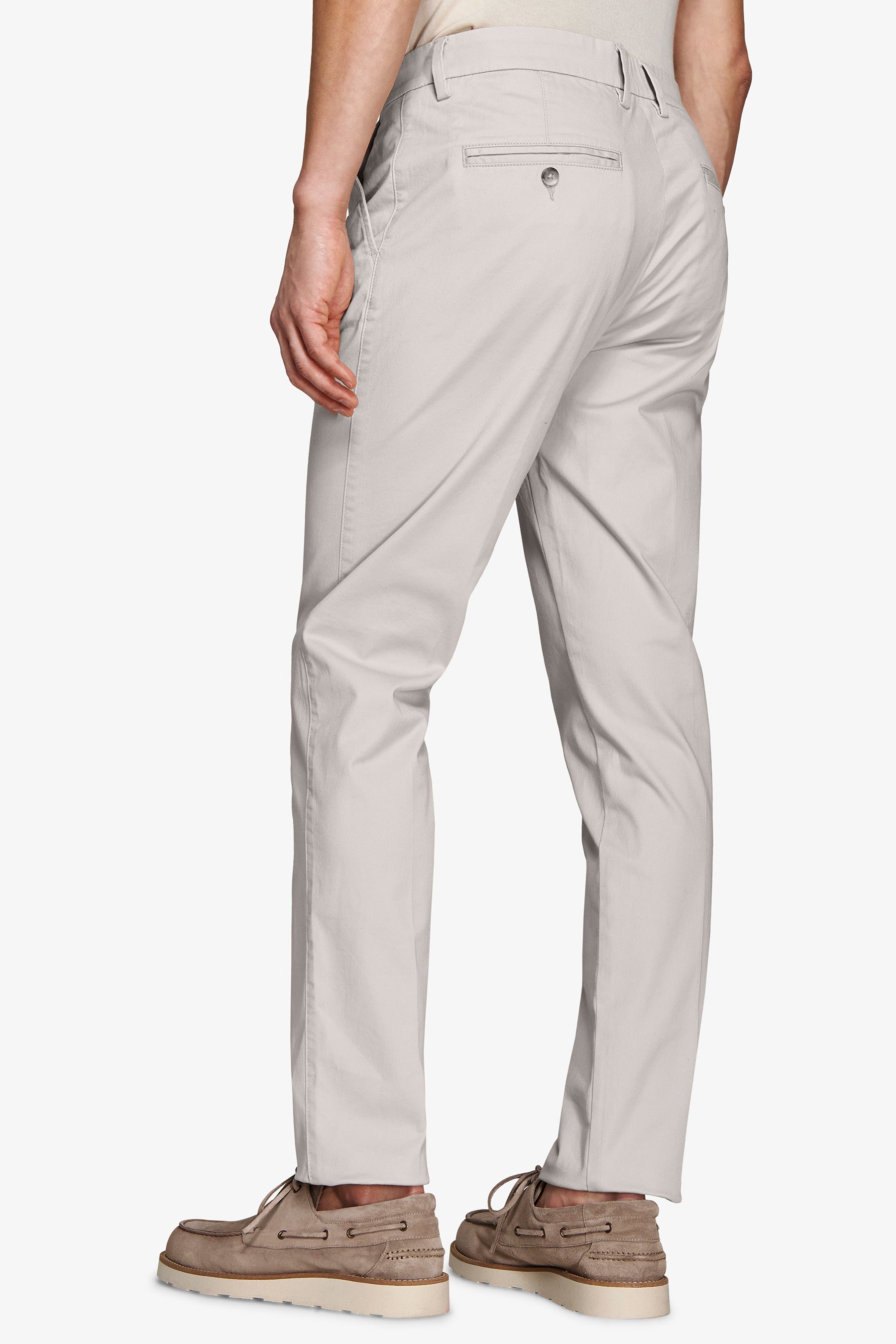 Pantaloni chino gesso-Dan John