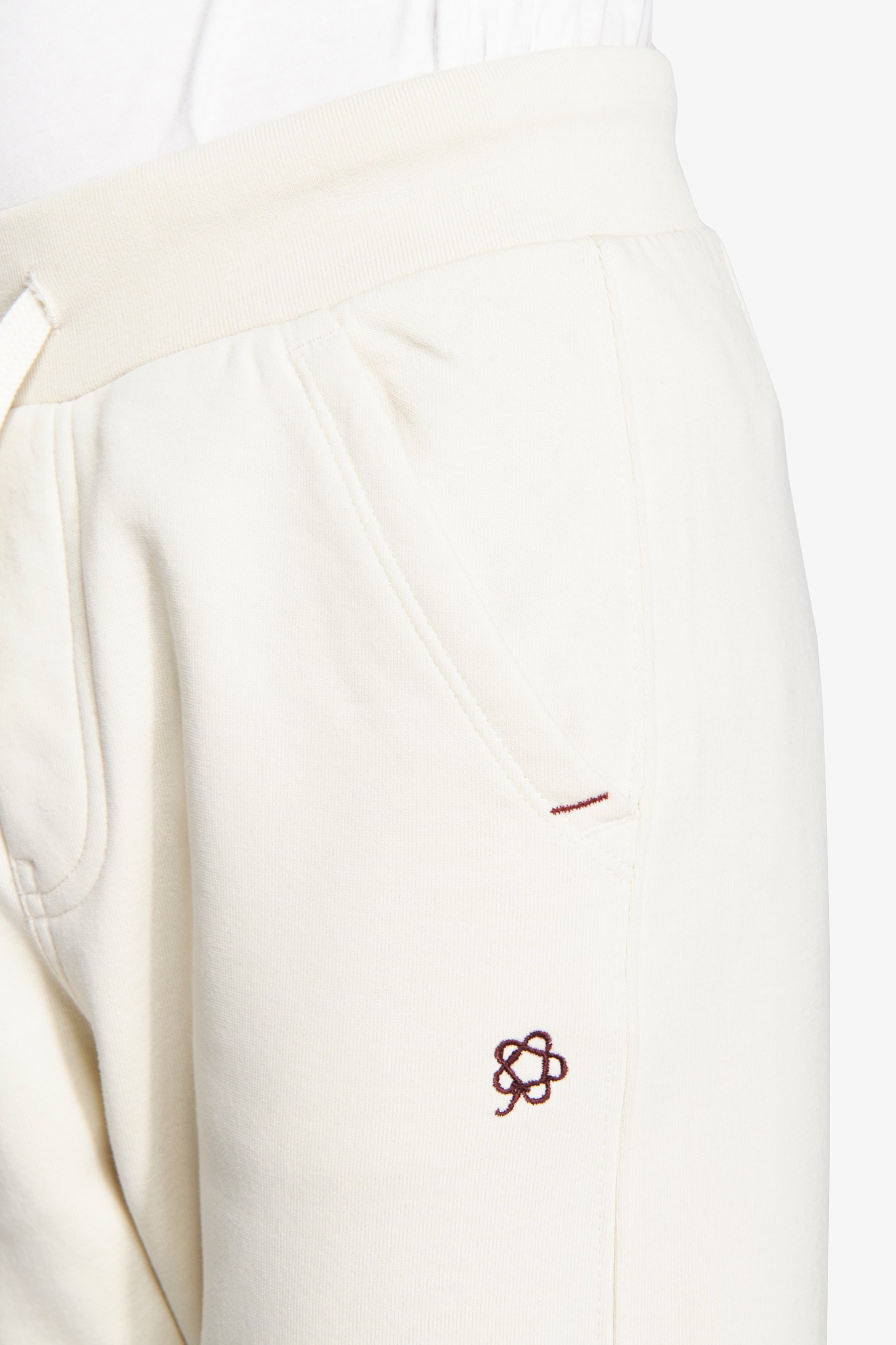 KIDS Cream basic sweatpants