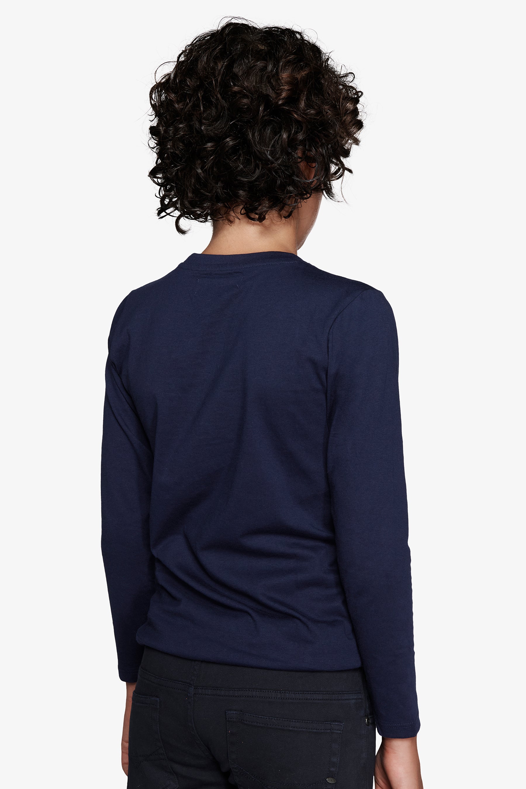 KIDS Blue t-shirt with embroidery