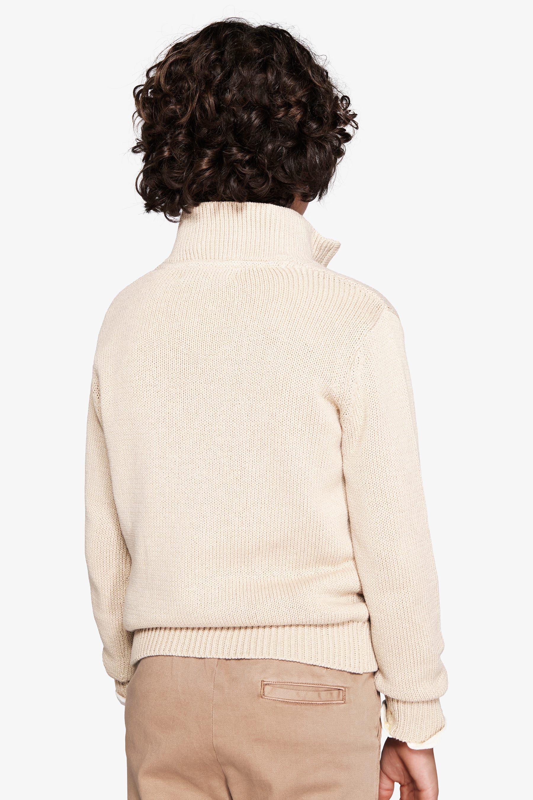 Maglia half zip corda Kids-Dan John