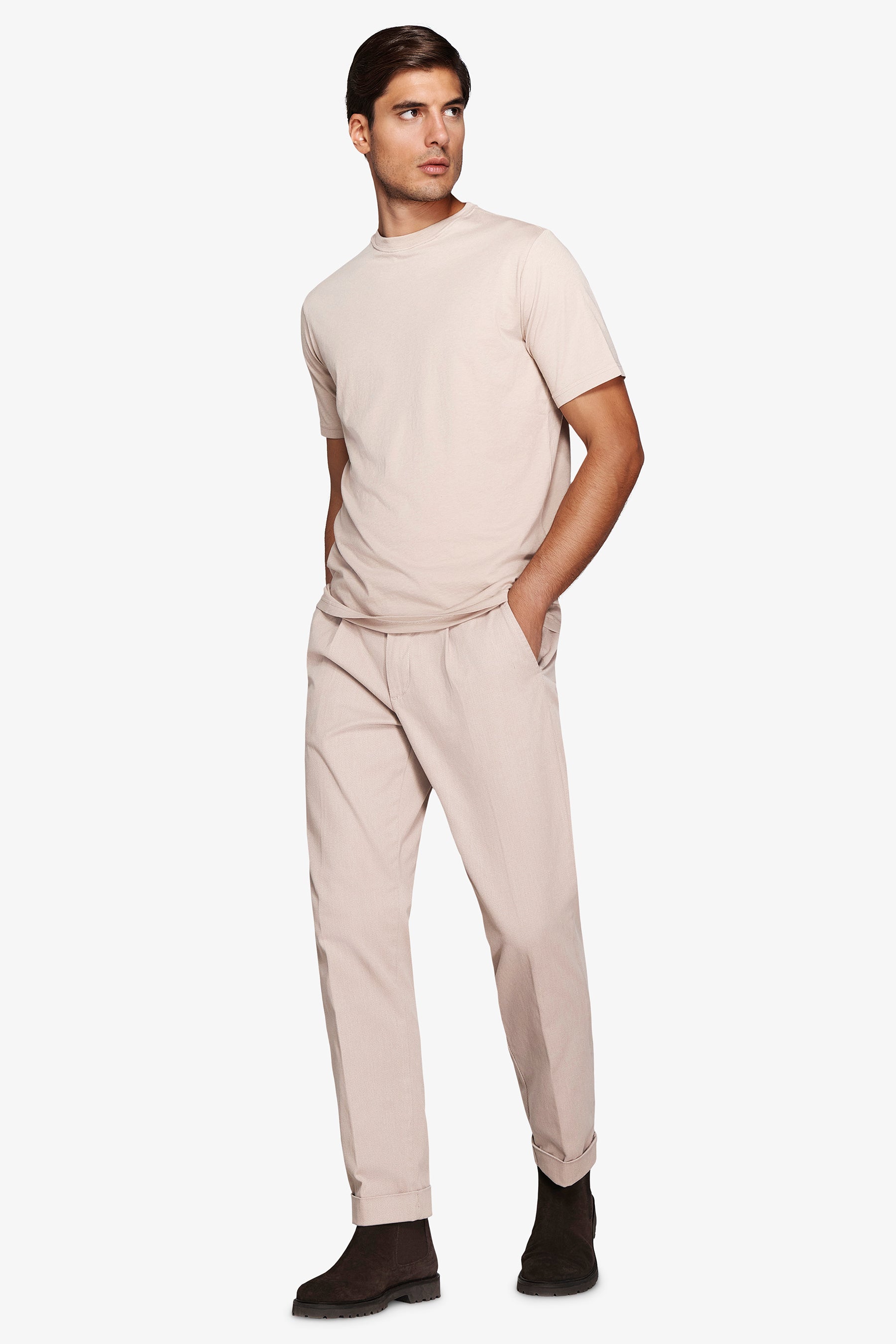 Leichtes T-Shirt aus Seilbaumwolle