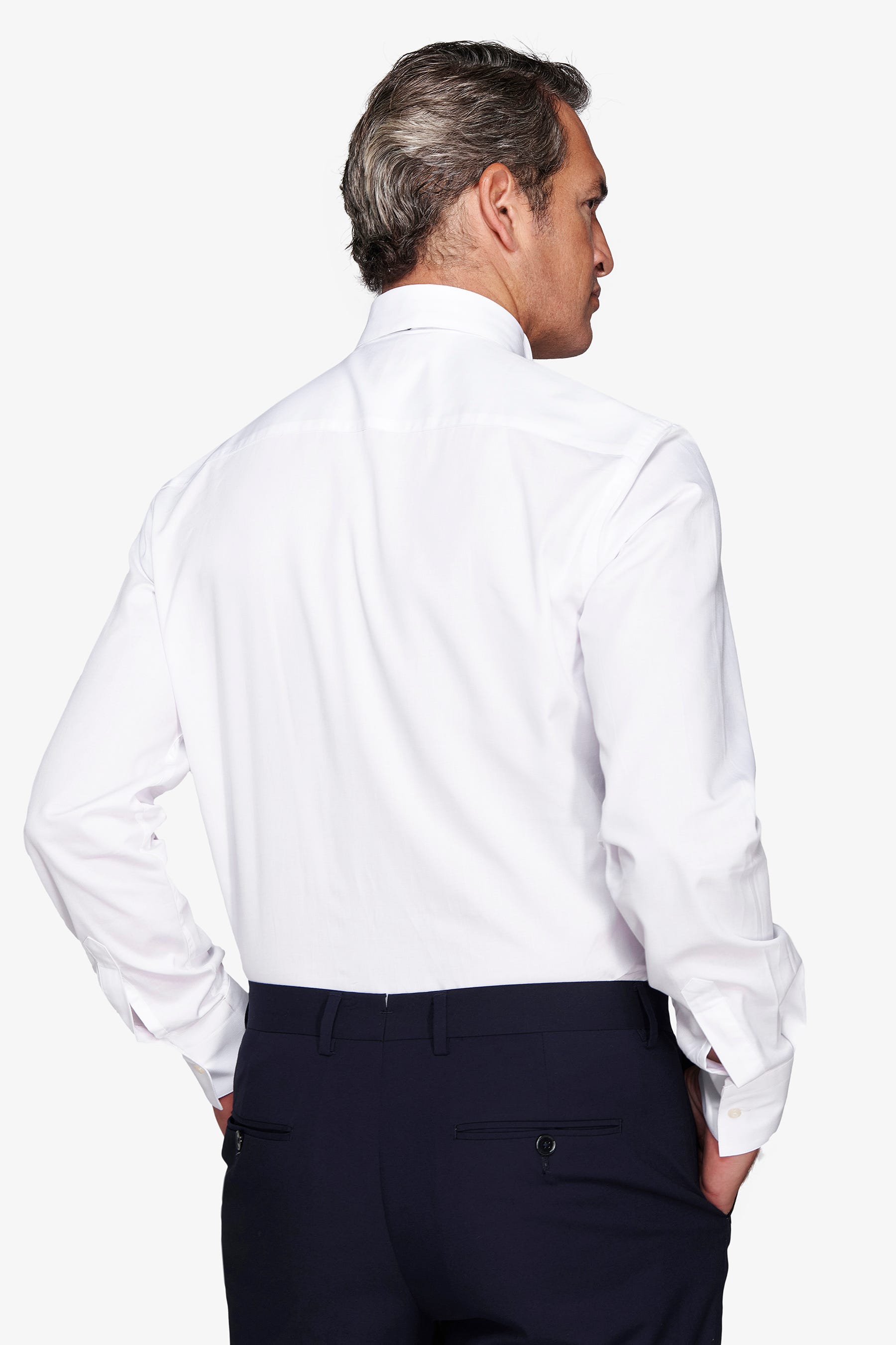 Camicia da smoking collo rialzato slim-Dan John