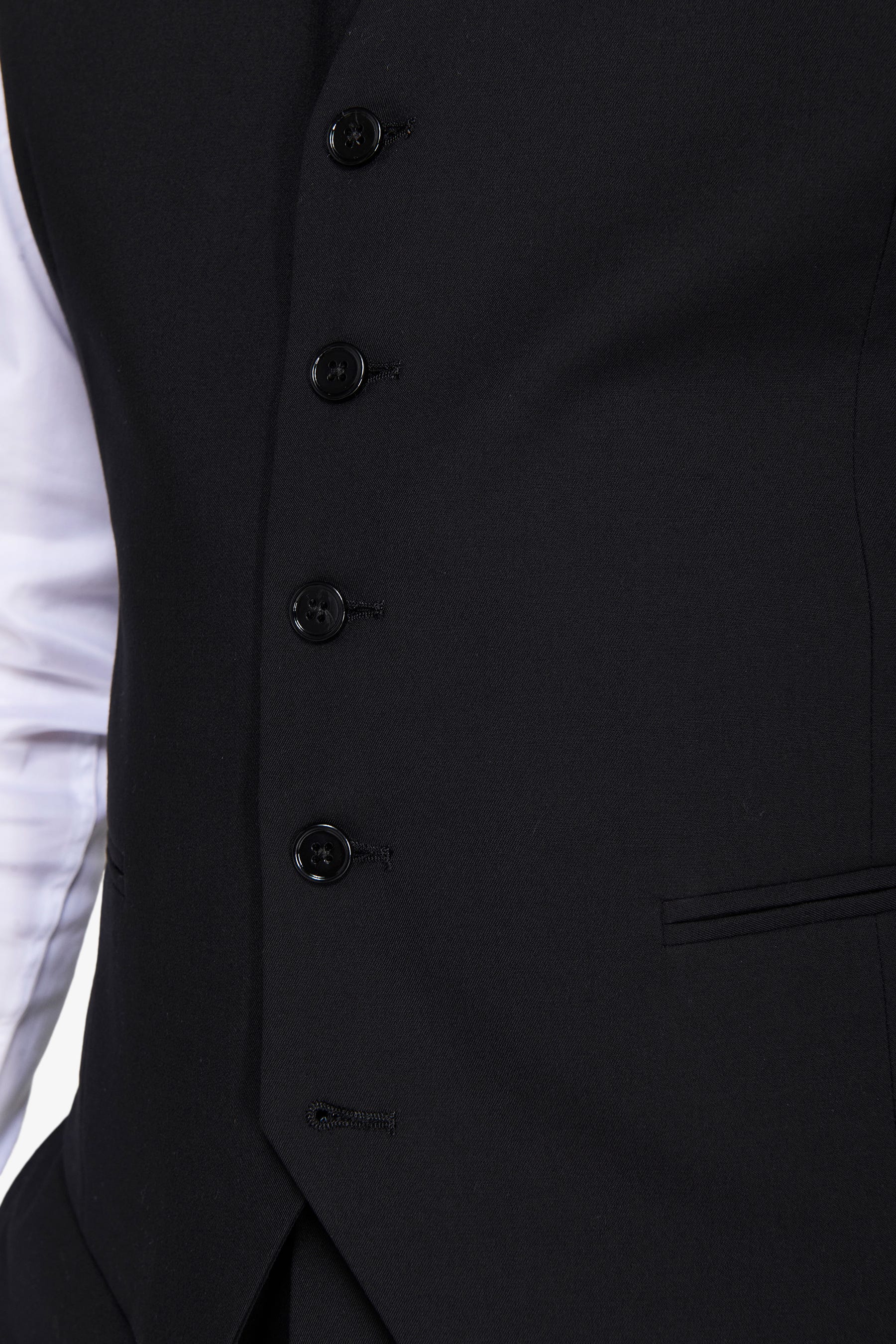 Gilet classico nero-Dan John