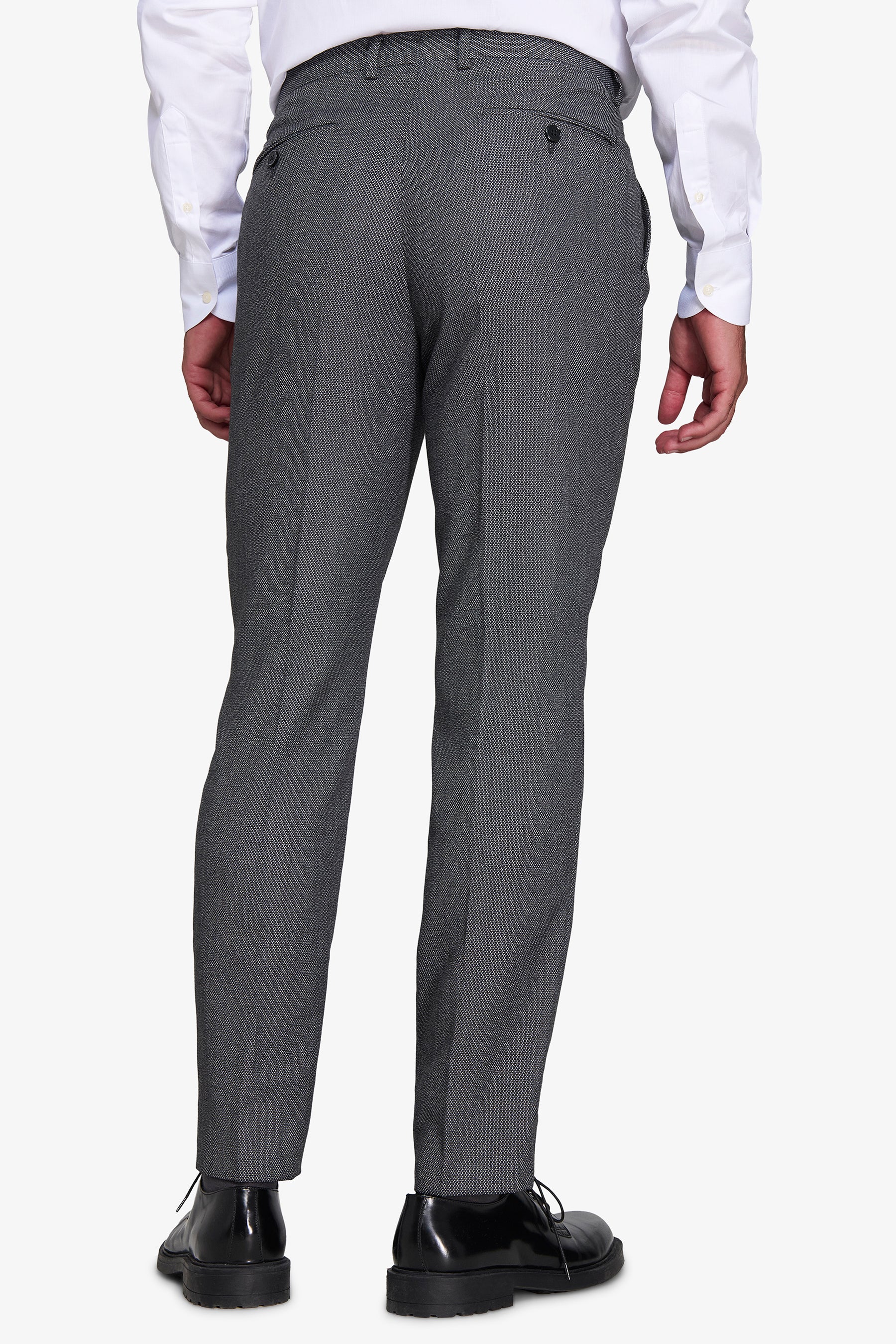 Pantaloni occhio di pernice antracite