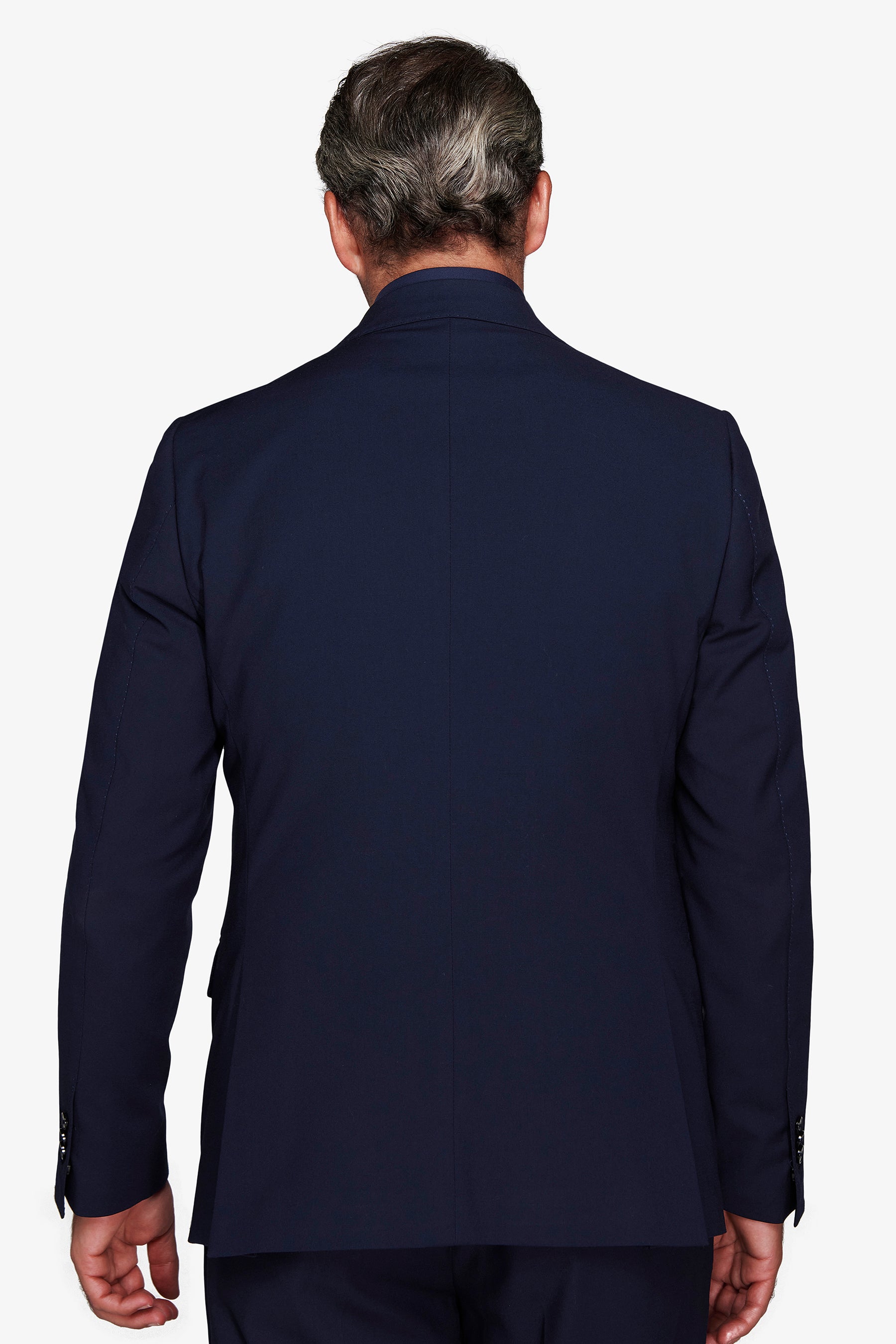 Veste de costume classique slim bleue