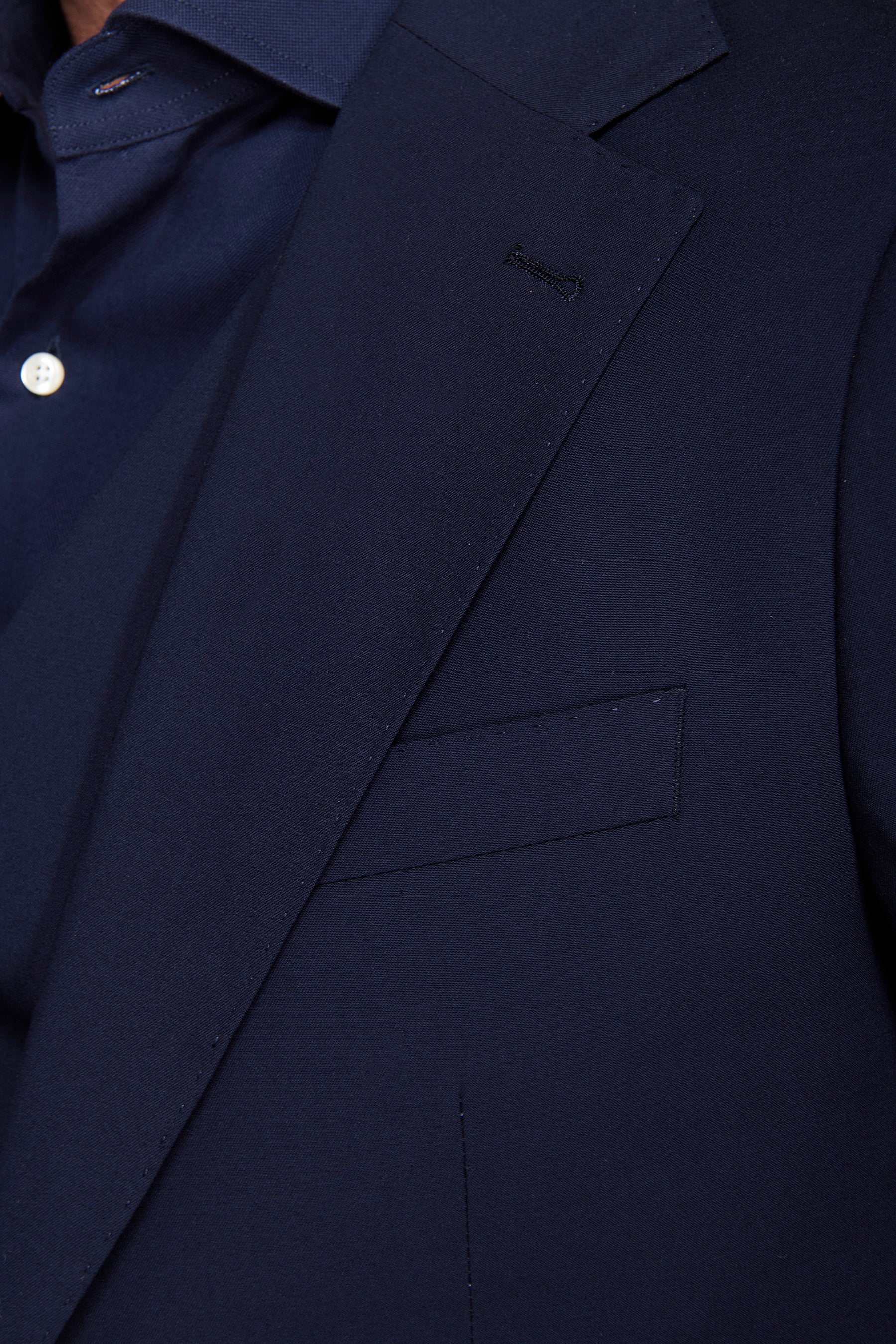 Veste de costume classique slim bleue