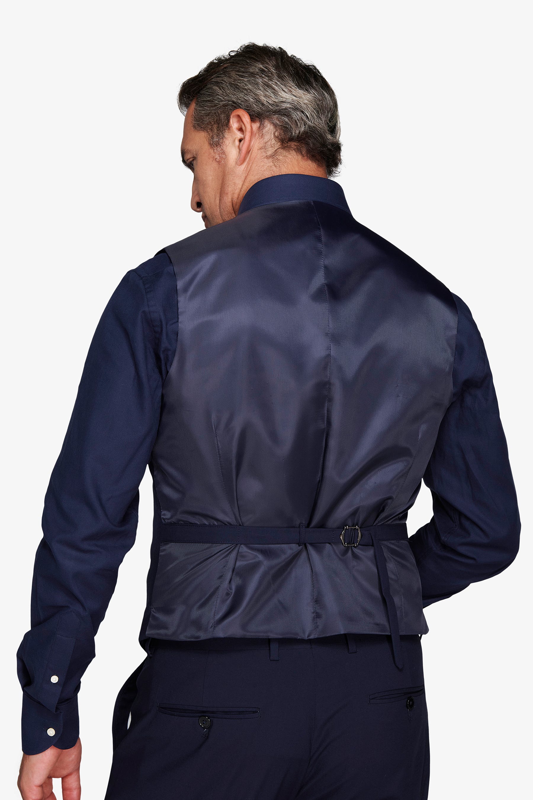 Gilet classico blu-Dan John
