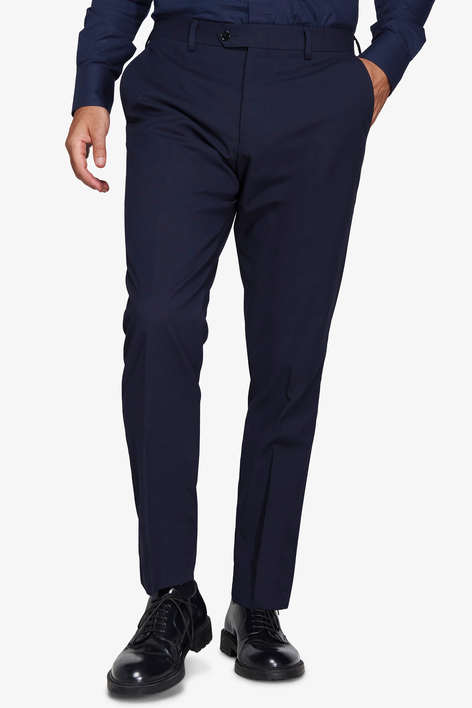 Pantaloni classici blu-Dan John
