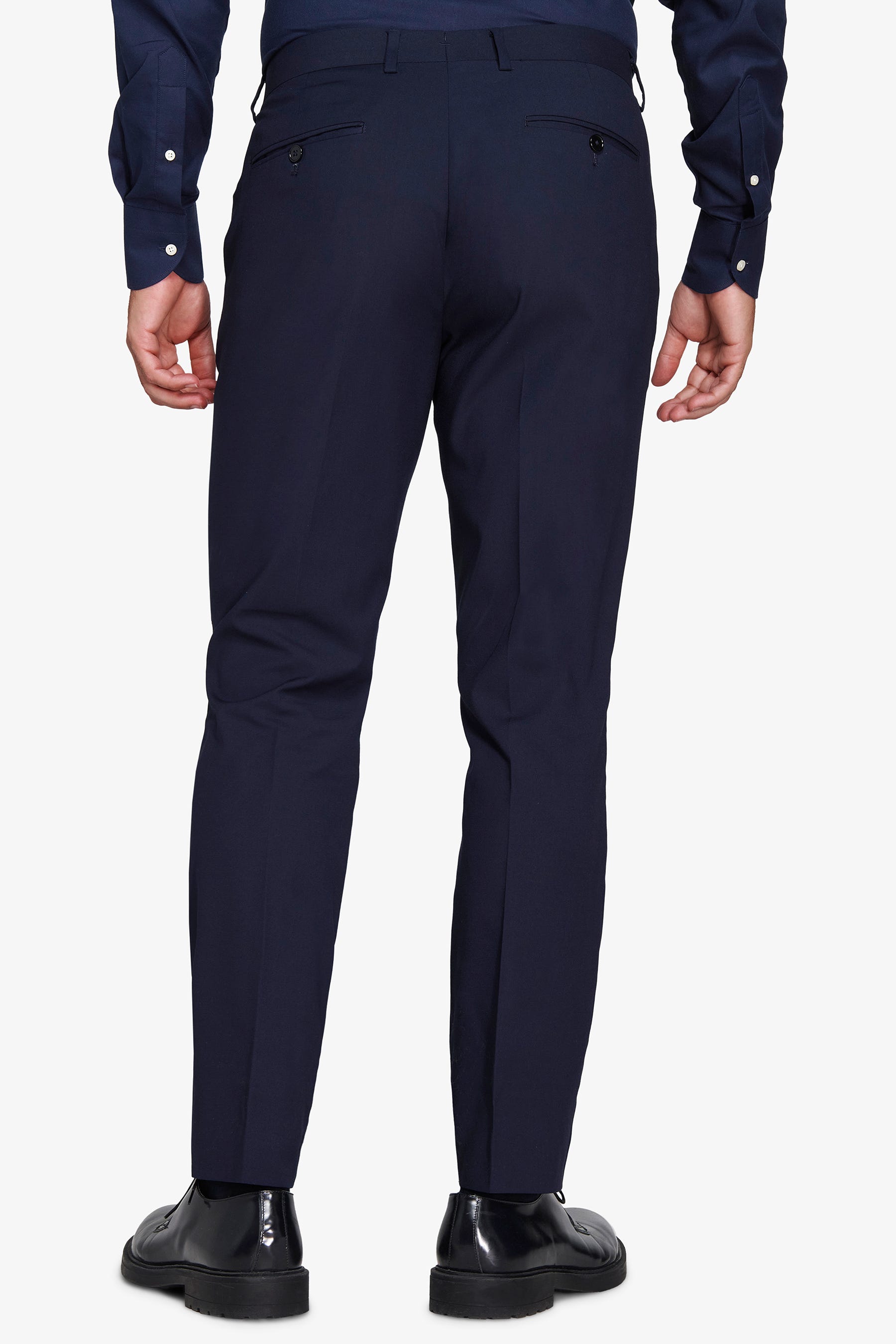 Pantaloni classici blu-Dan John