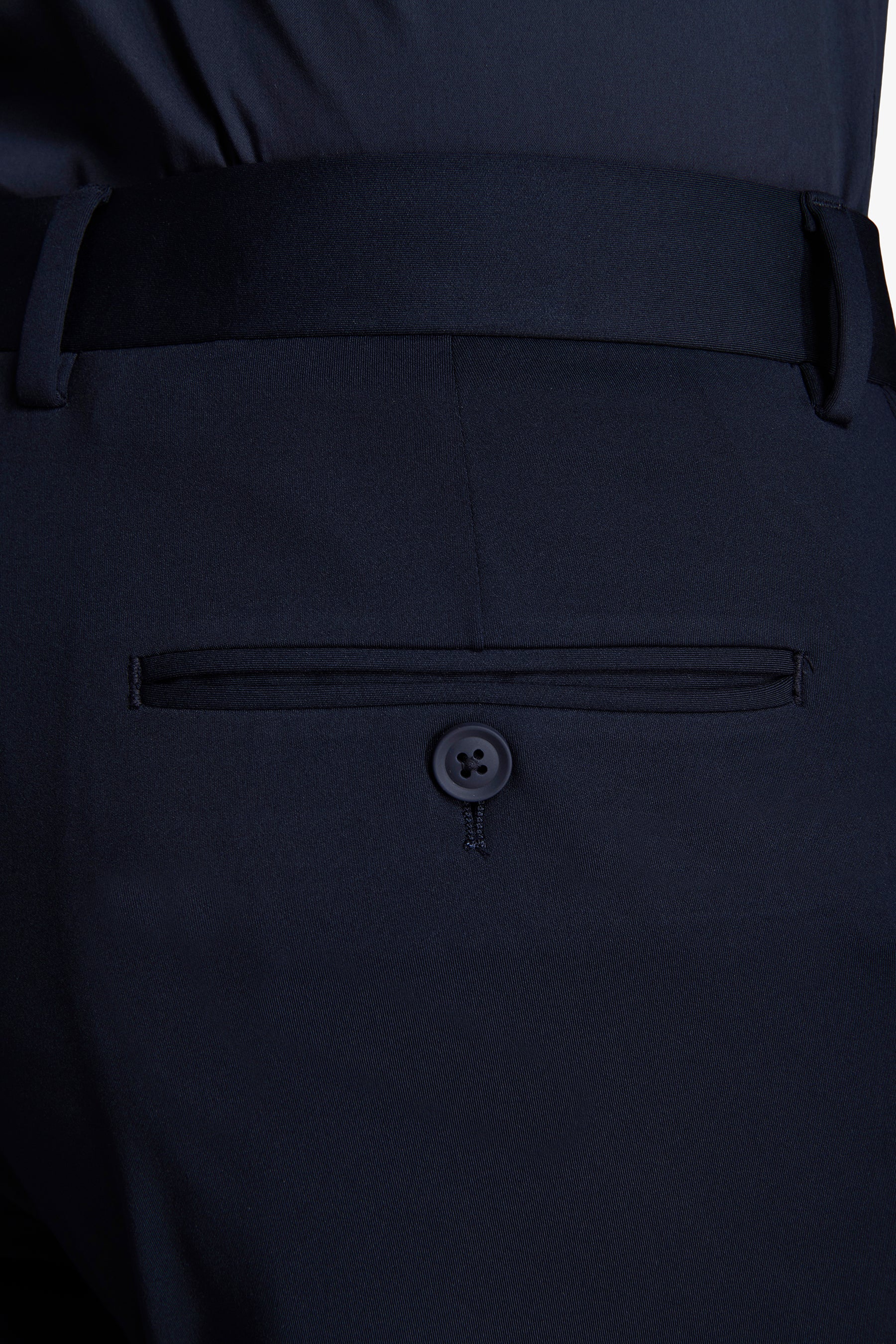 Pantaloni in jersey tecnico blu slim