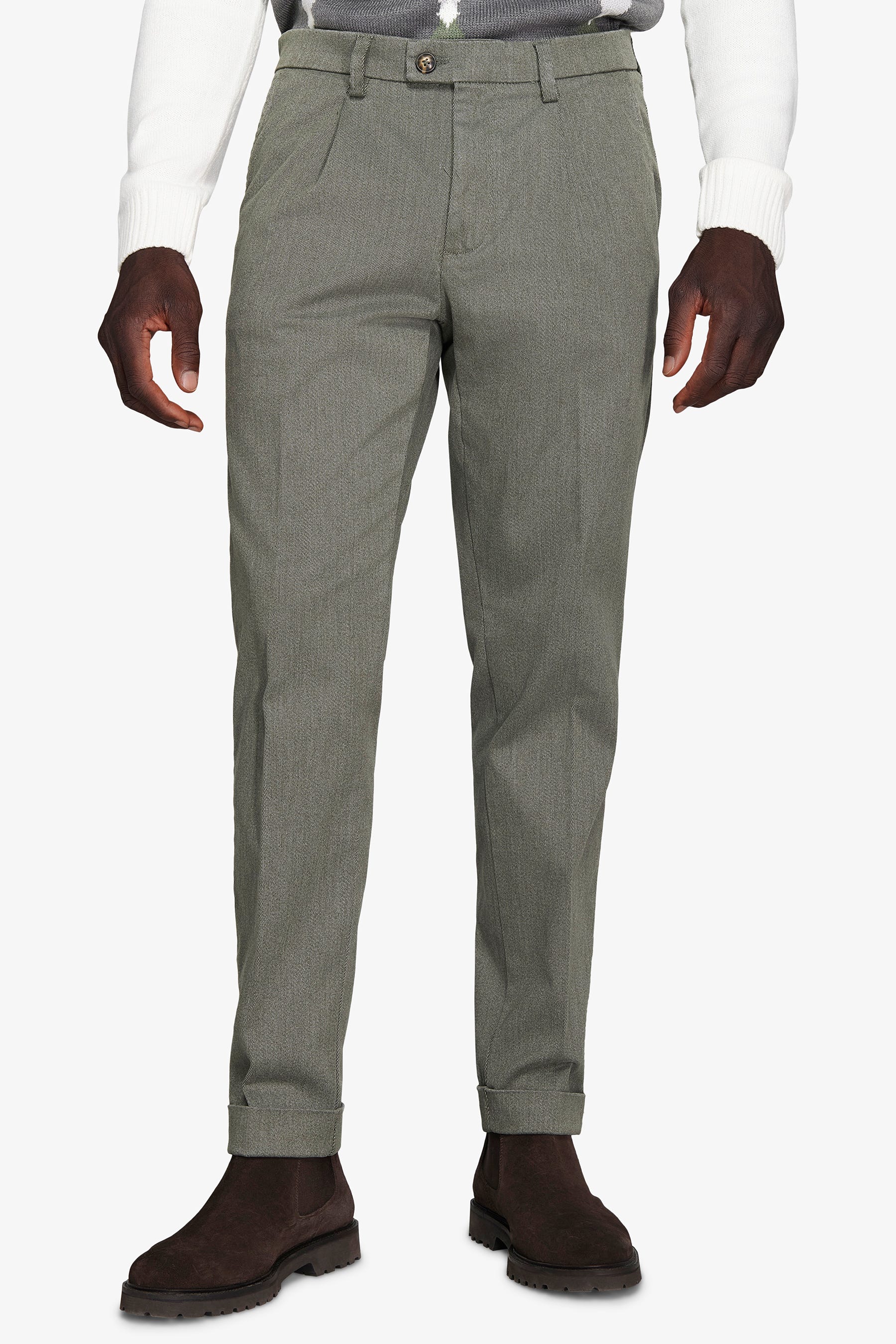 Pantaloni cavalry verde-Dan John