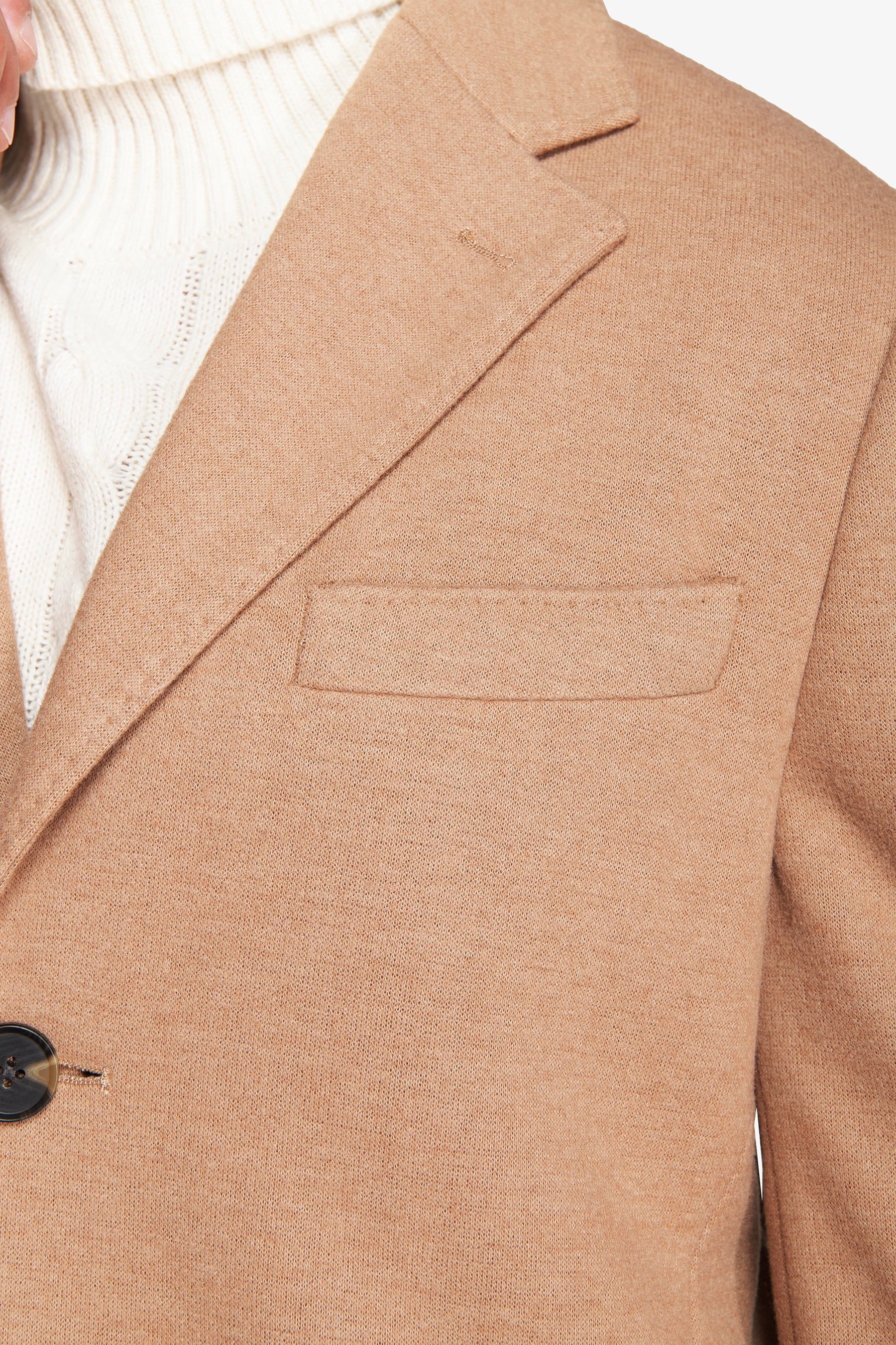 Manteau baronnet beige moyen