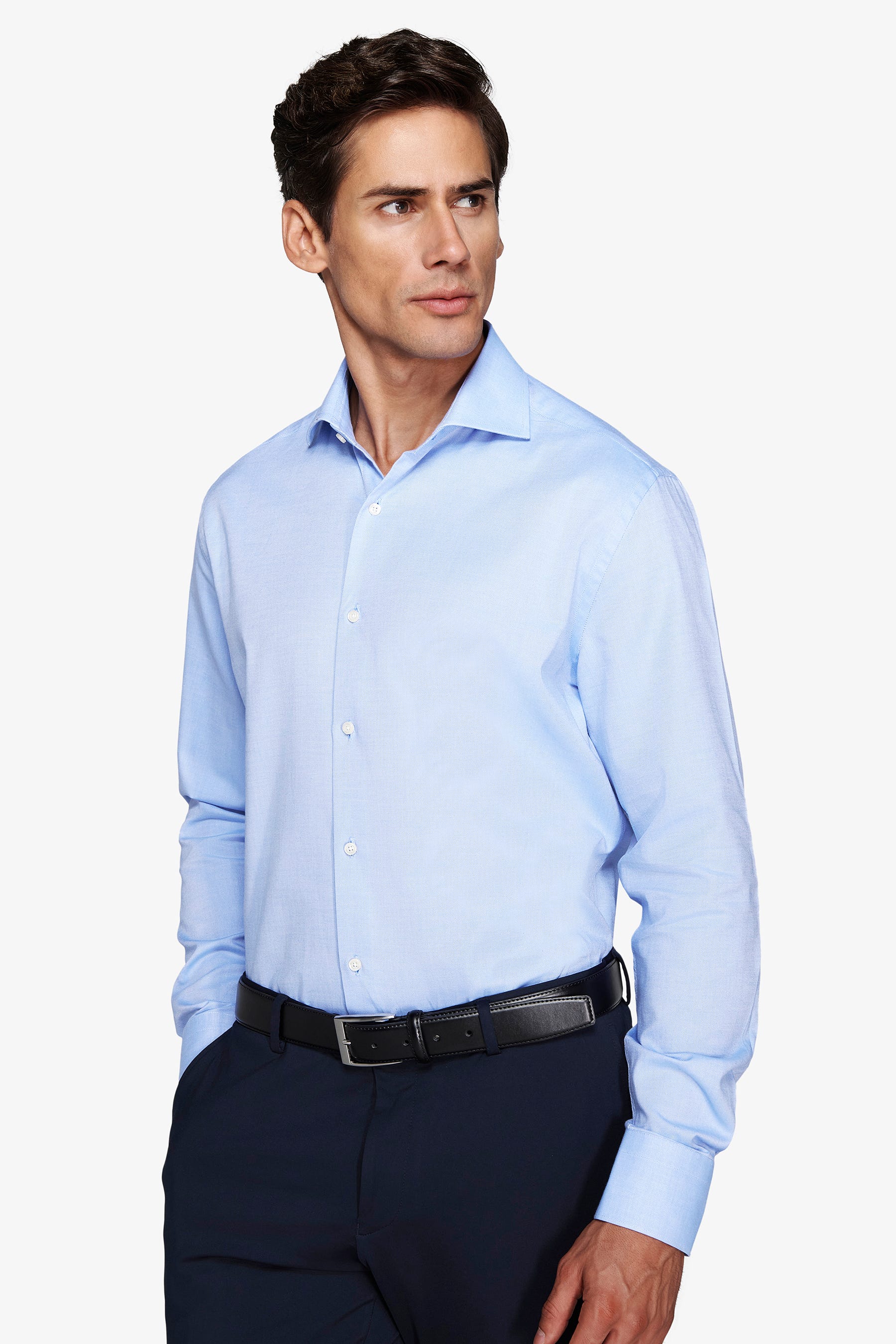 Camicia oxford azzurra-Dan John
