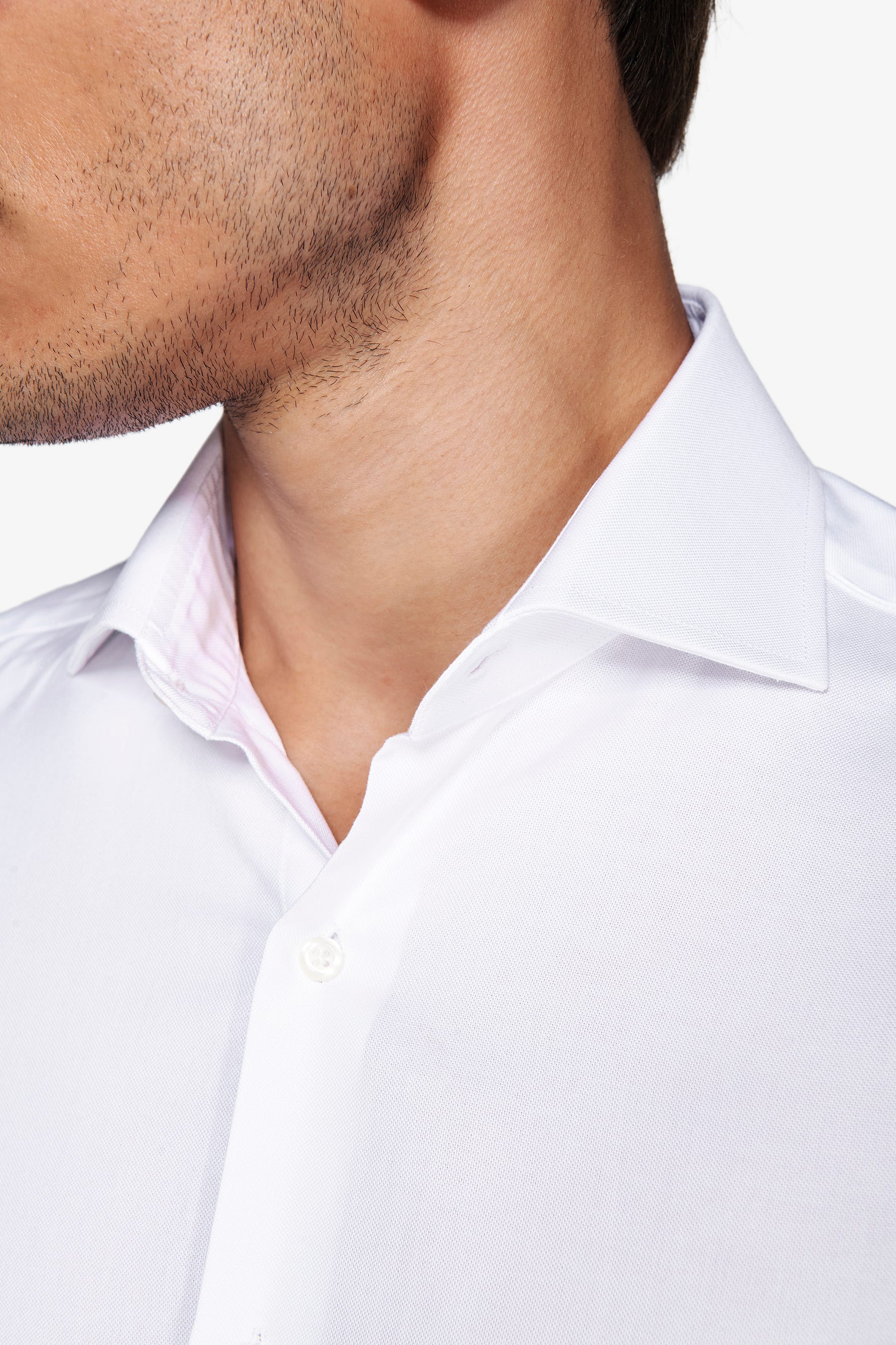 Camicia oxford bianca-Dan John