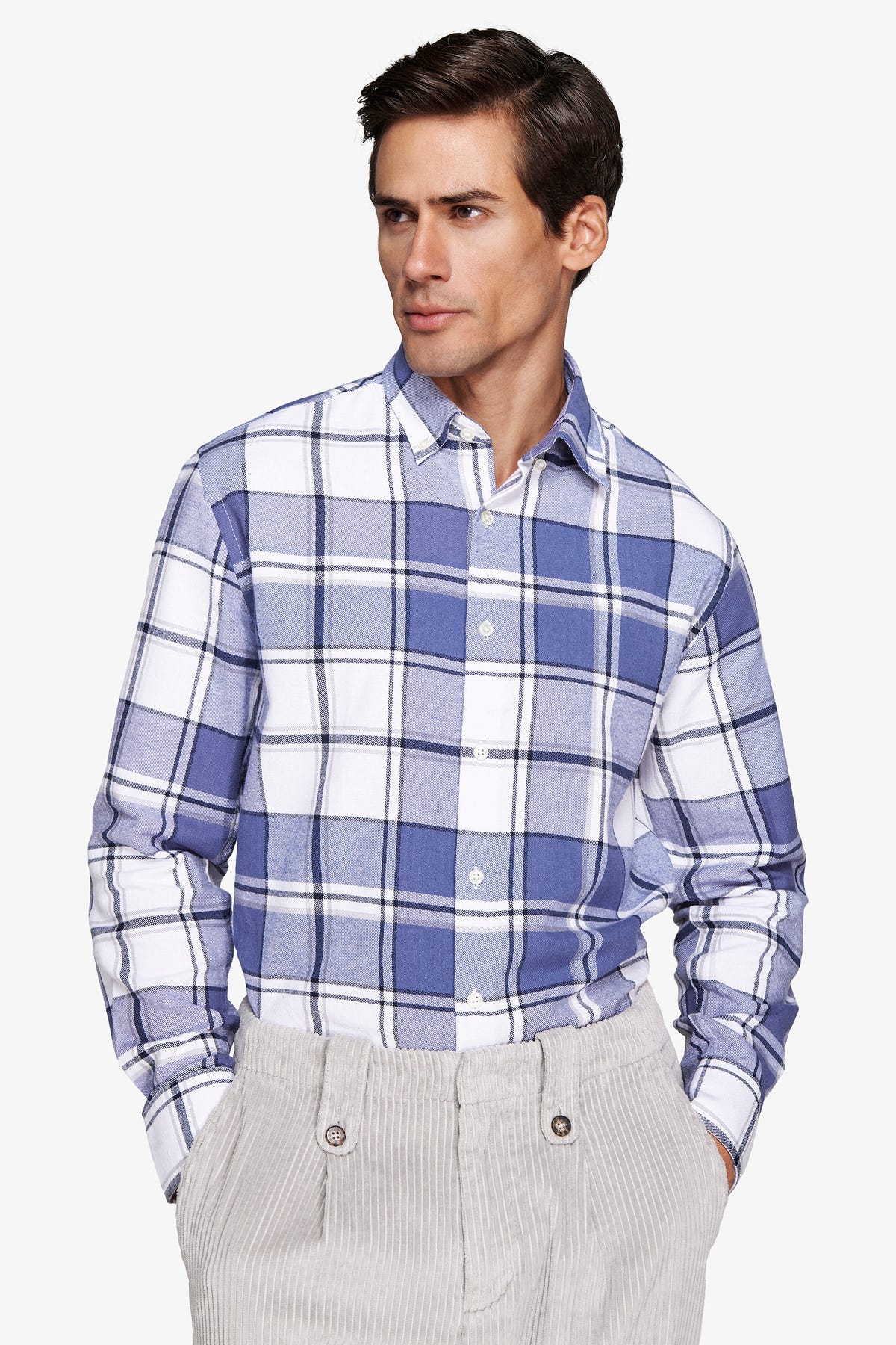 CAMICIA FLANELLA QUADRI AVION-Dan John