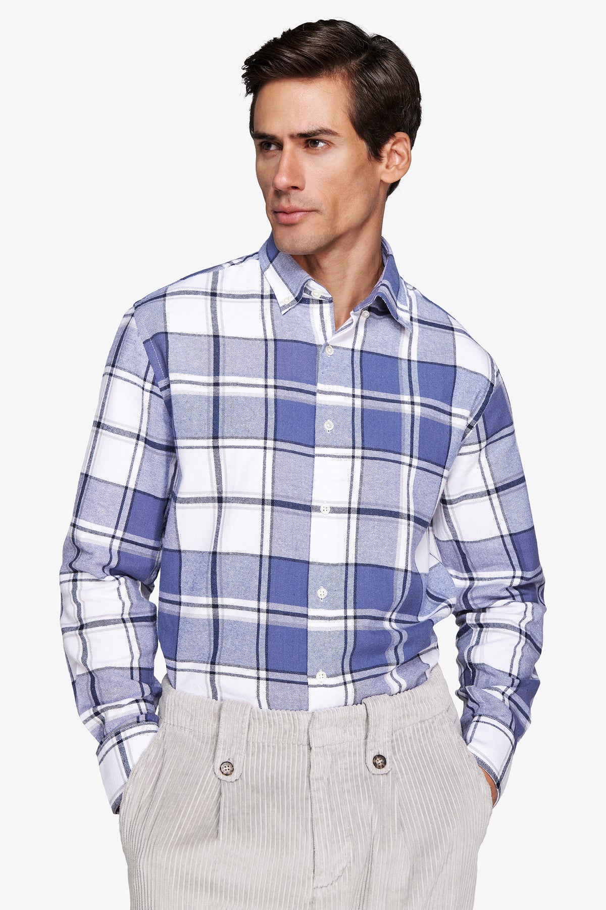 CAMICIA FLANELLA QUADRI AVION-Dan John