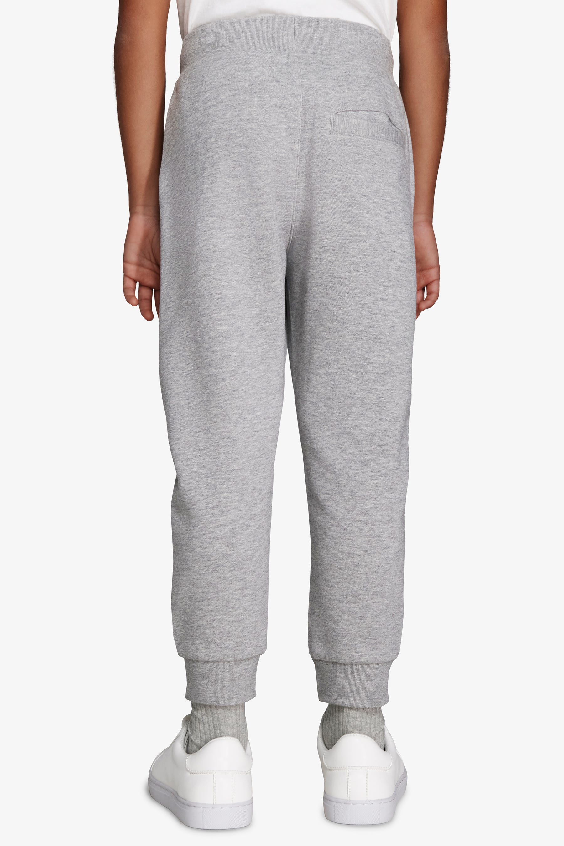 Pantaloni felpa basic grigio chiaro Kids-Dan John