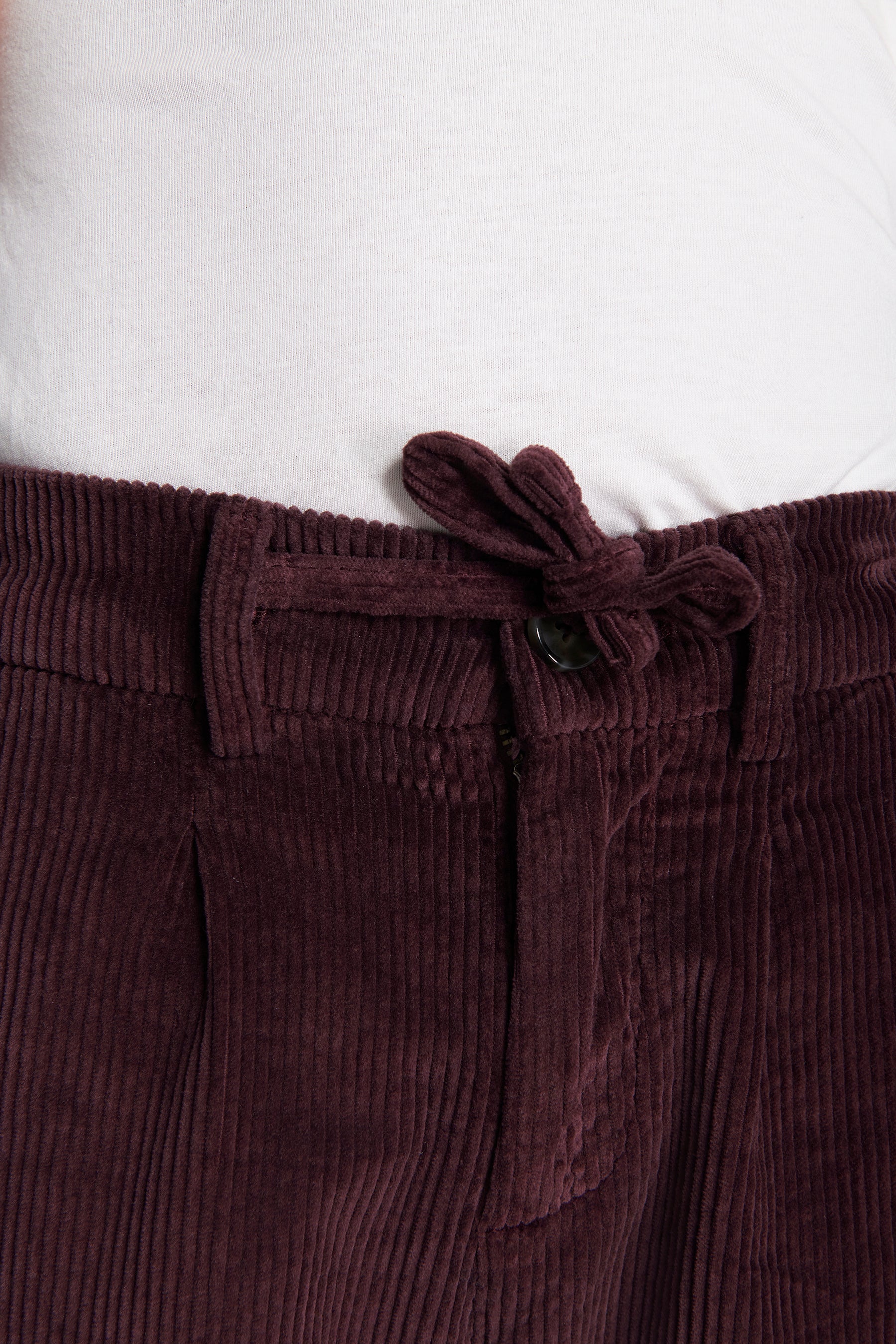 KIDS Burgundy corduroy trousers