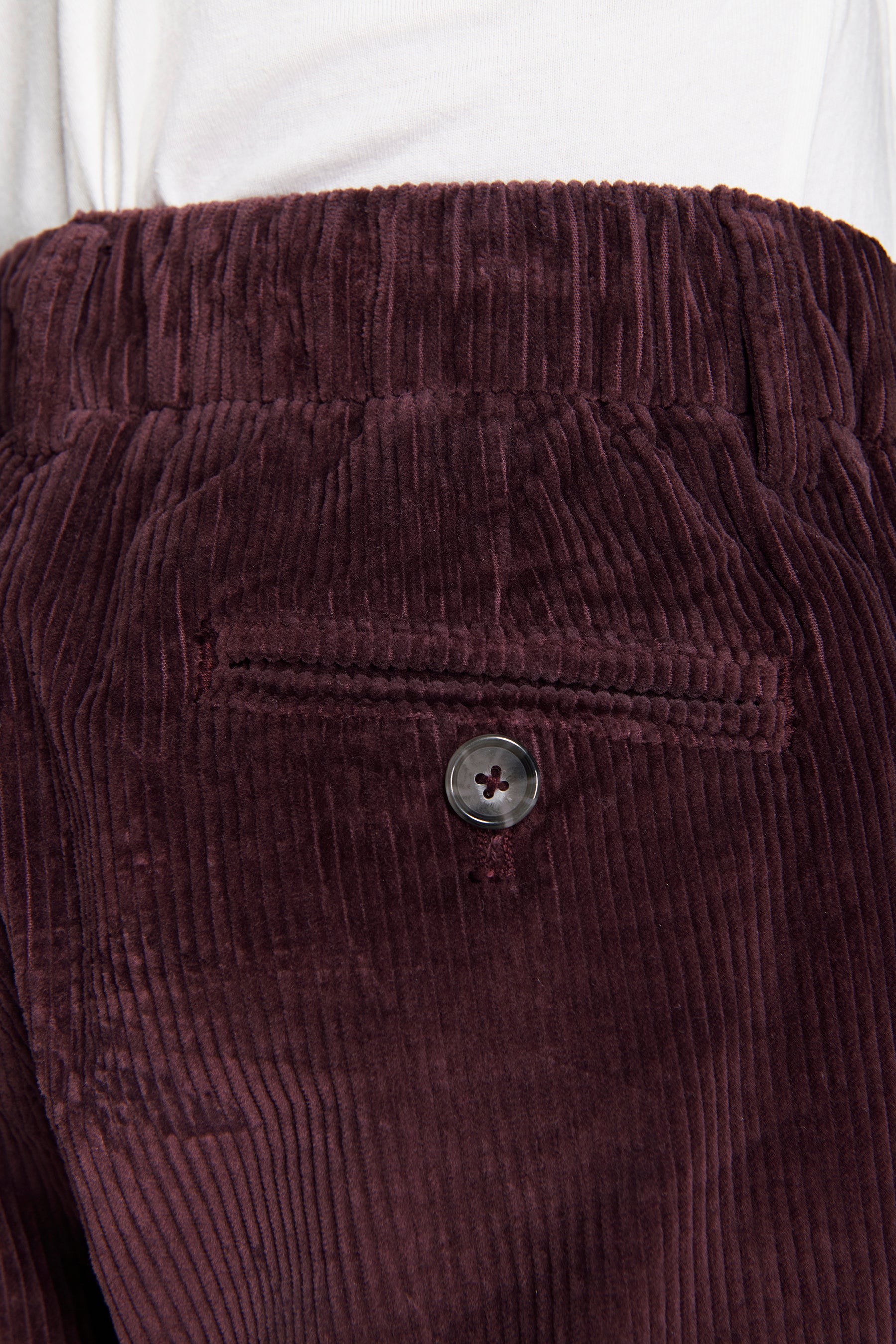 KIDS Burgundy corduroy trousers