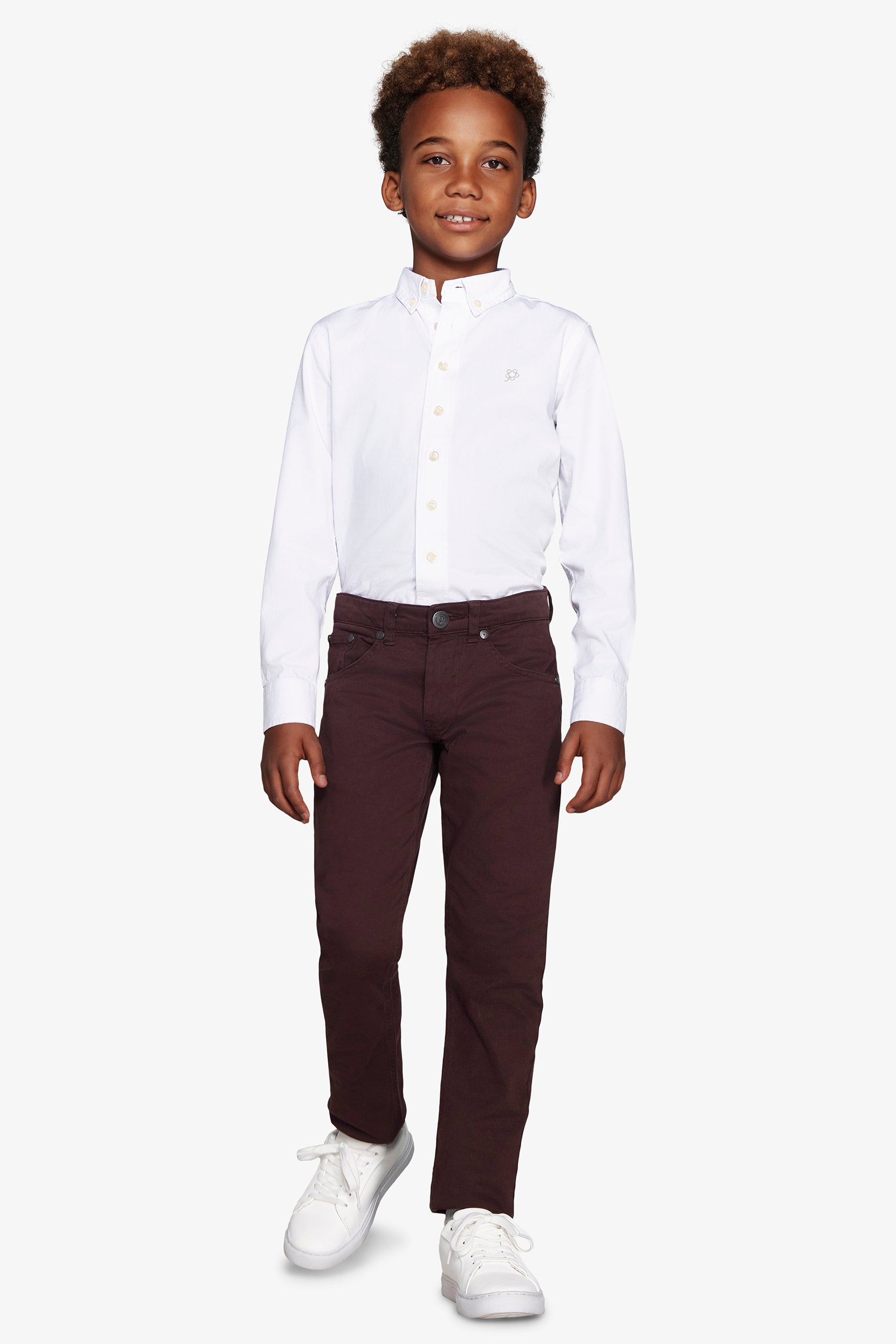 KIDS White Oxford shirt