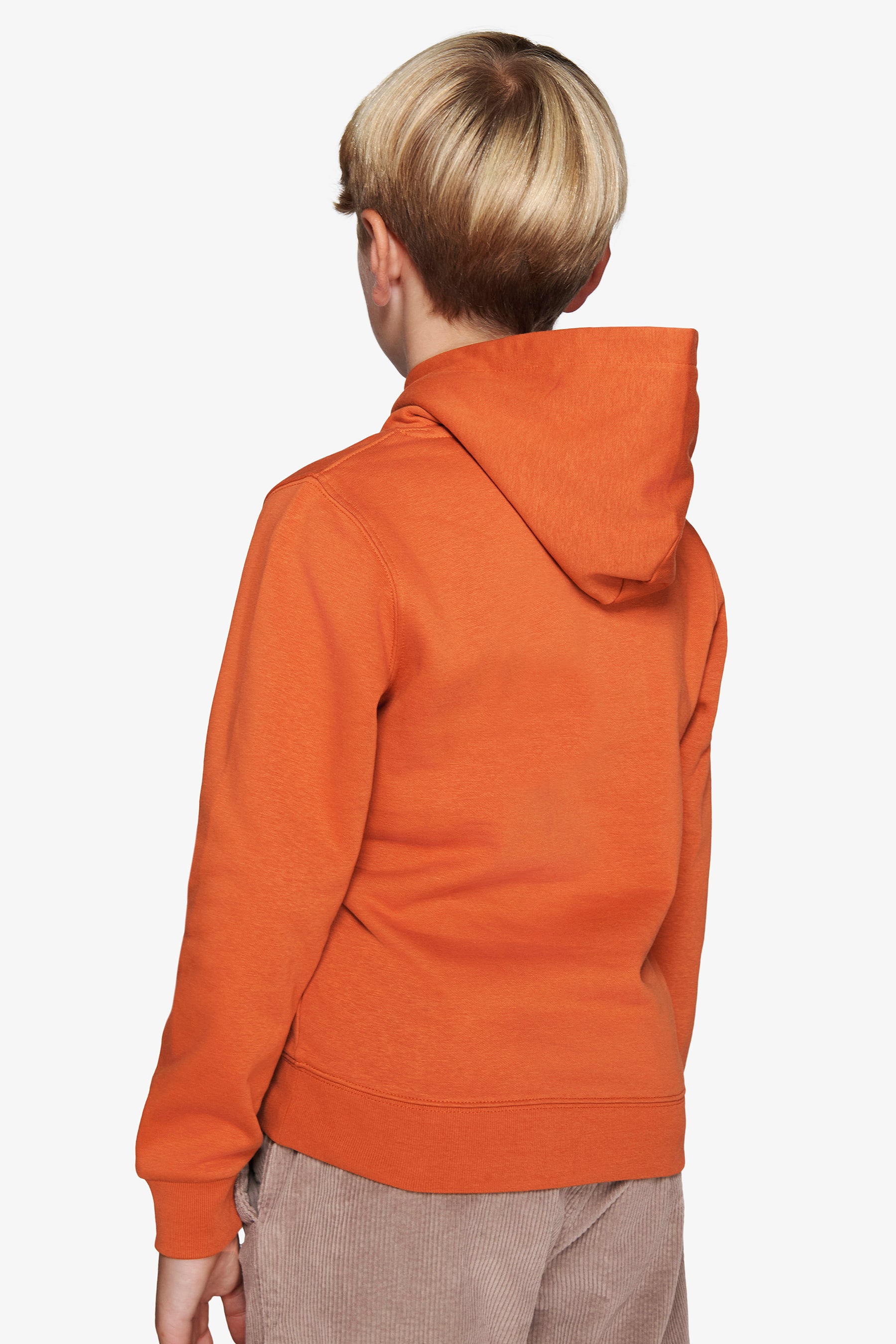 KIDS Orange basic hoodie