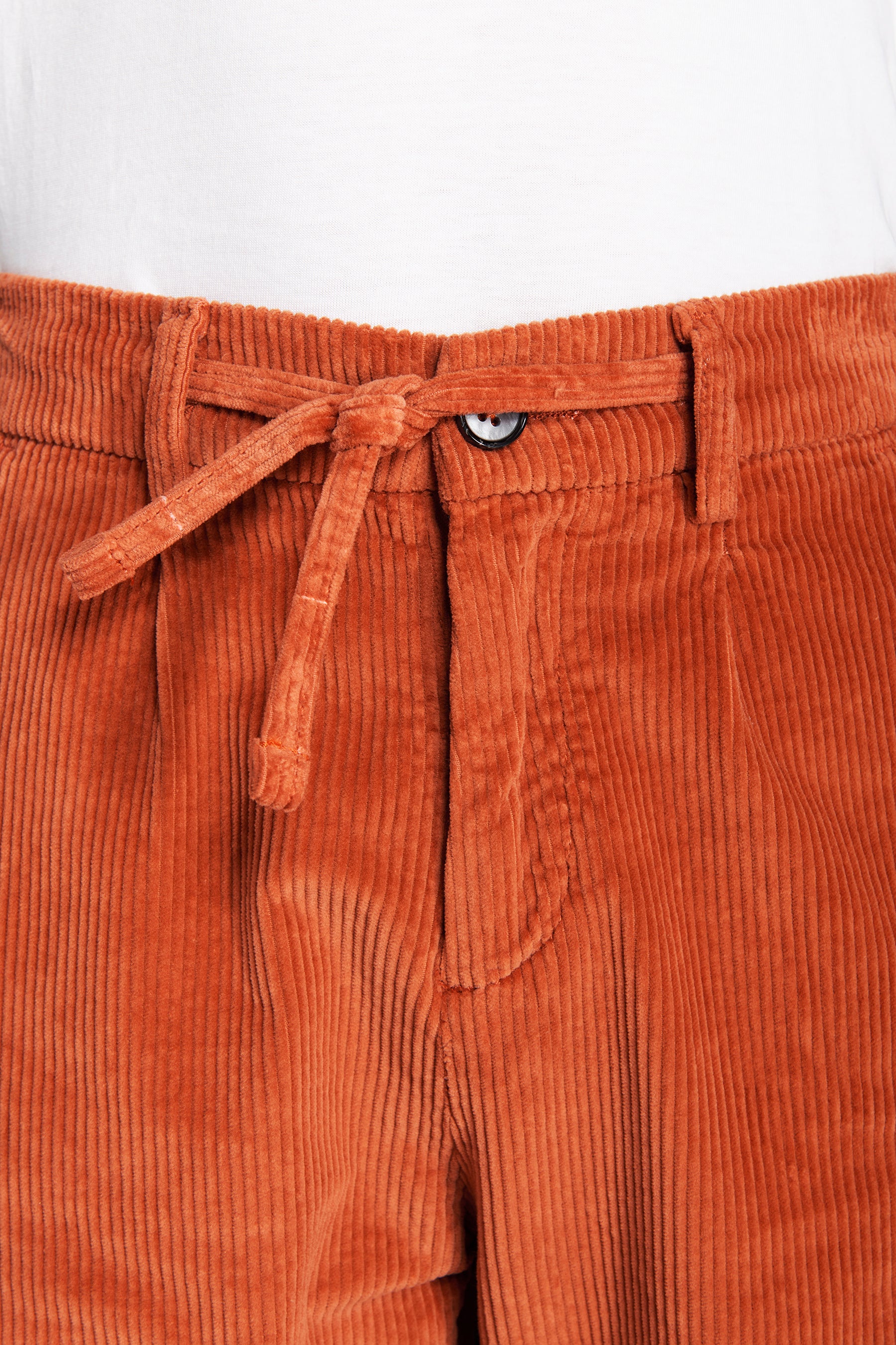 KIDS Orange corduroy trousers
