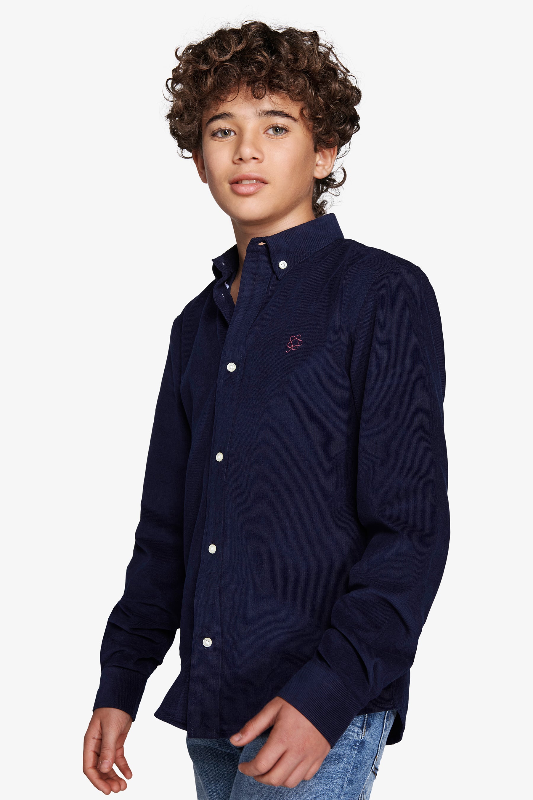 KIDS Blue corduroy shirt