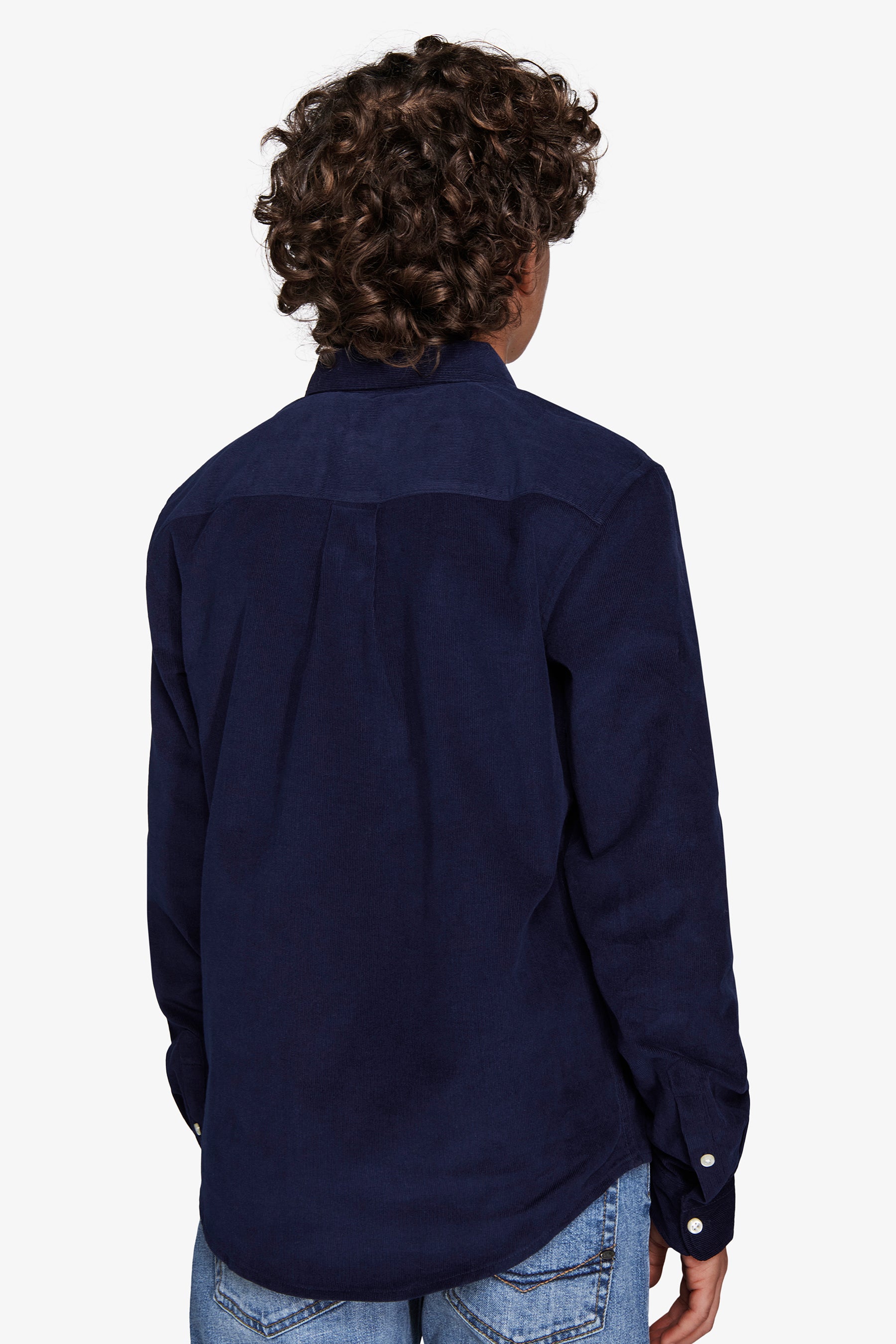 KIDS Blue corduroy shirt