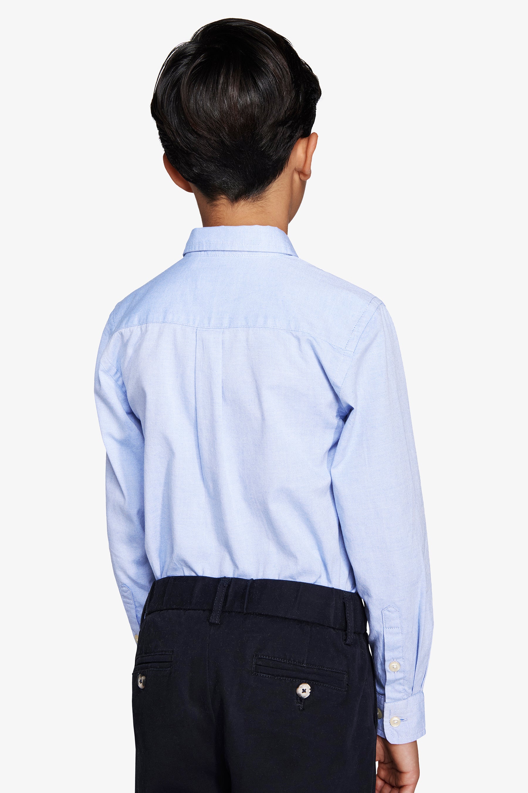 KIDS Light blue Oxford shirt